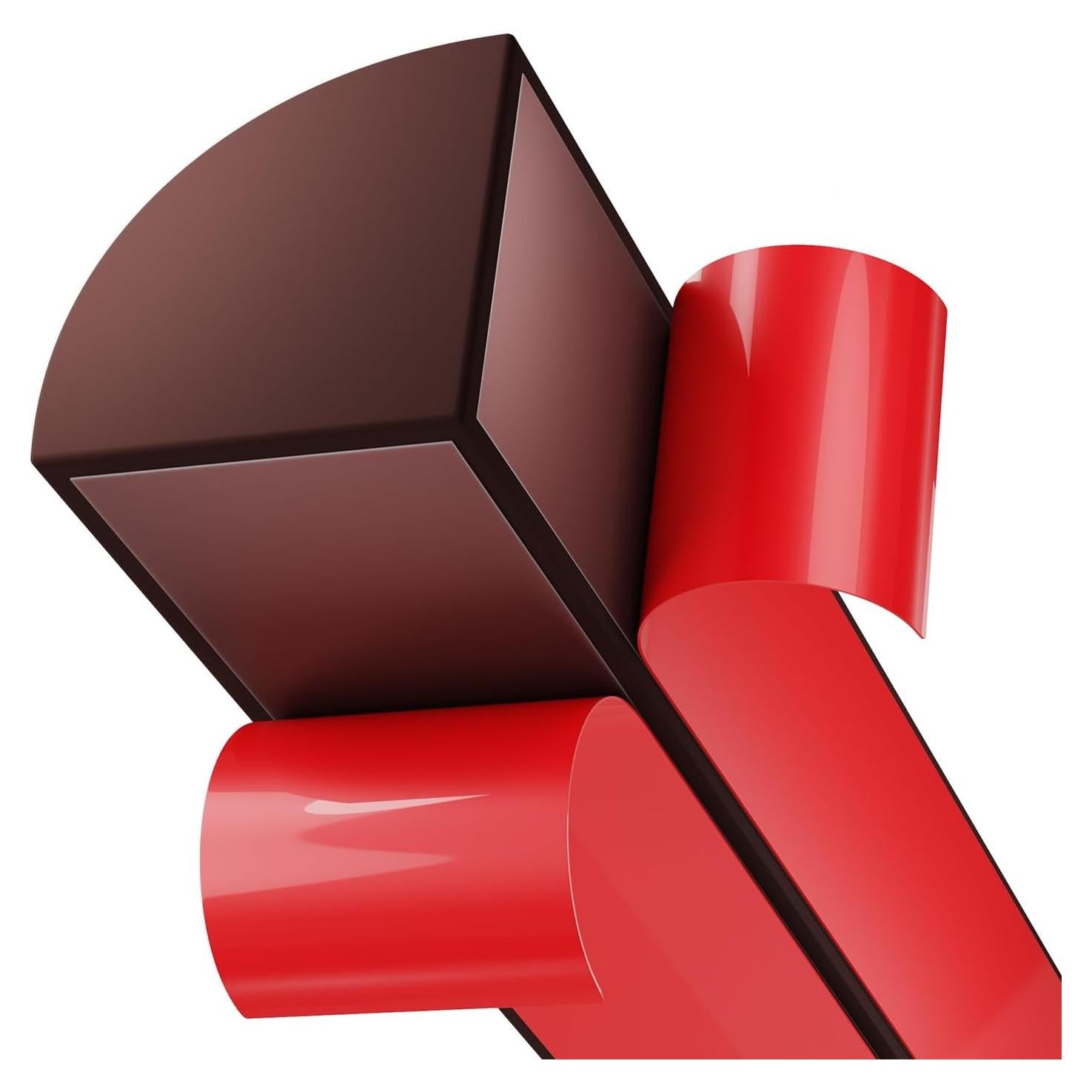 Moldura Cuarterona Flexible Ahua Walsong 99 cm Color Café Oscuro