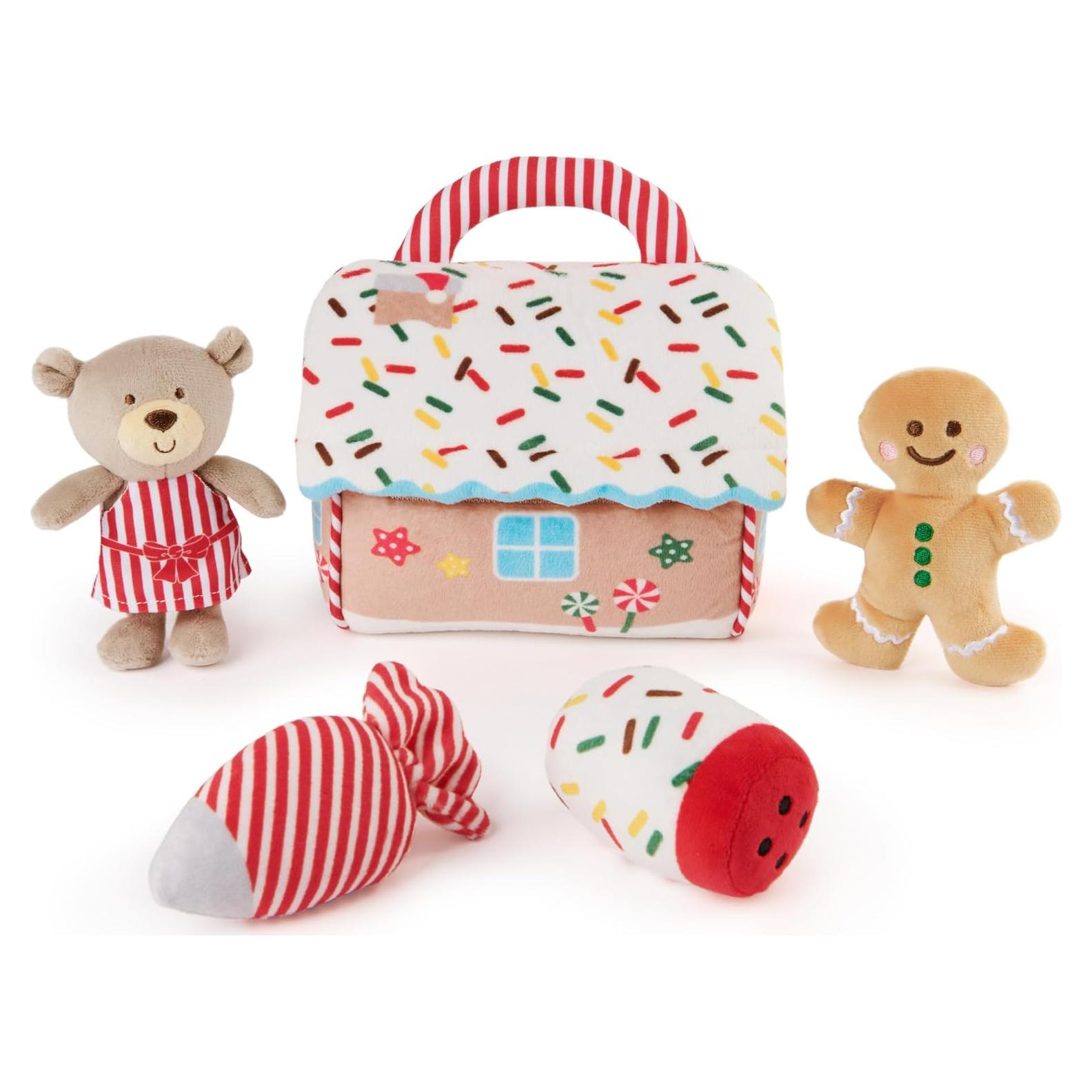 Juego de Peluche Baby GUND Casa de Jengibre 5 Piezas