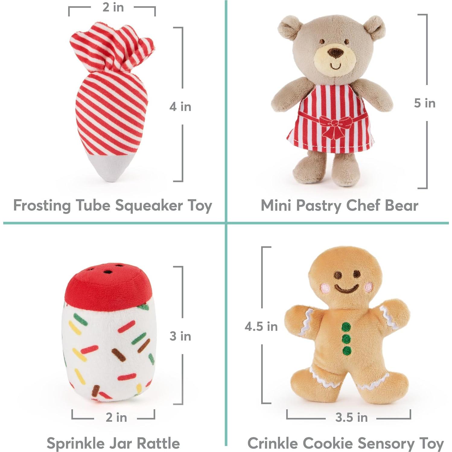 Juego de Peluche Baby GUND Casa de Jengibre 5 Piezas