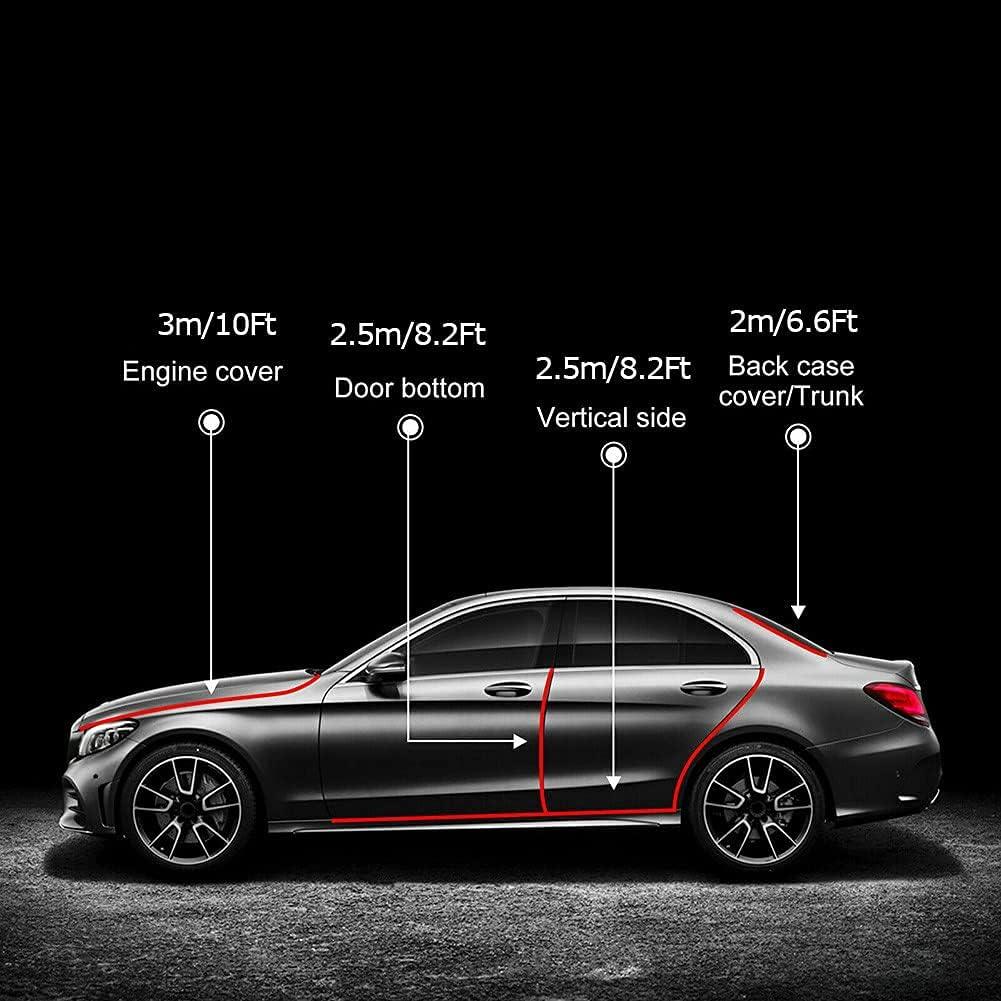 Bisel de goma PVC Tintvent 3.05 m negro para protección de bordes