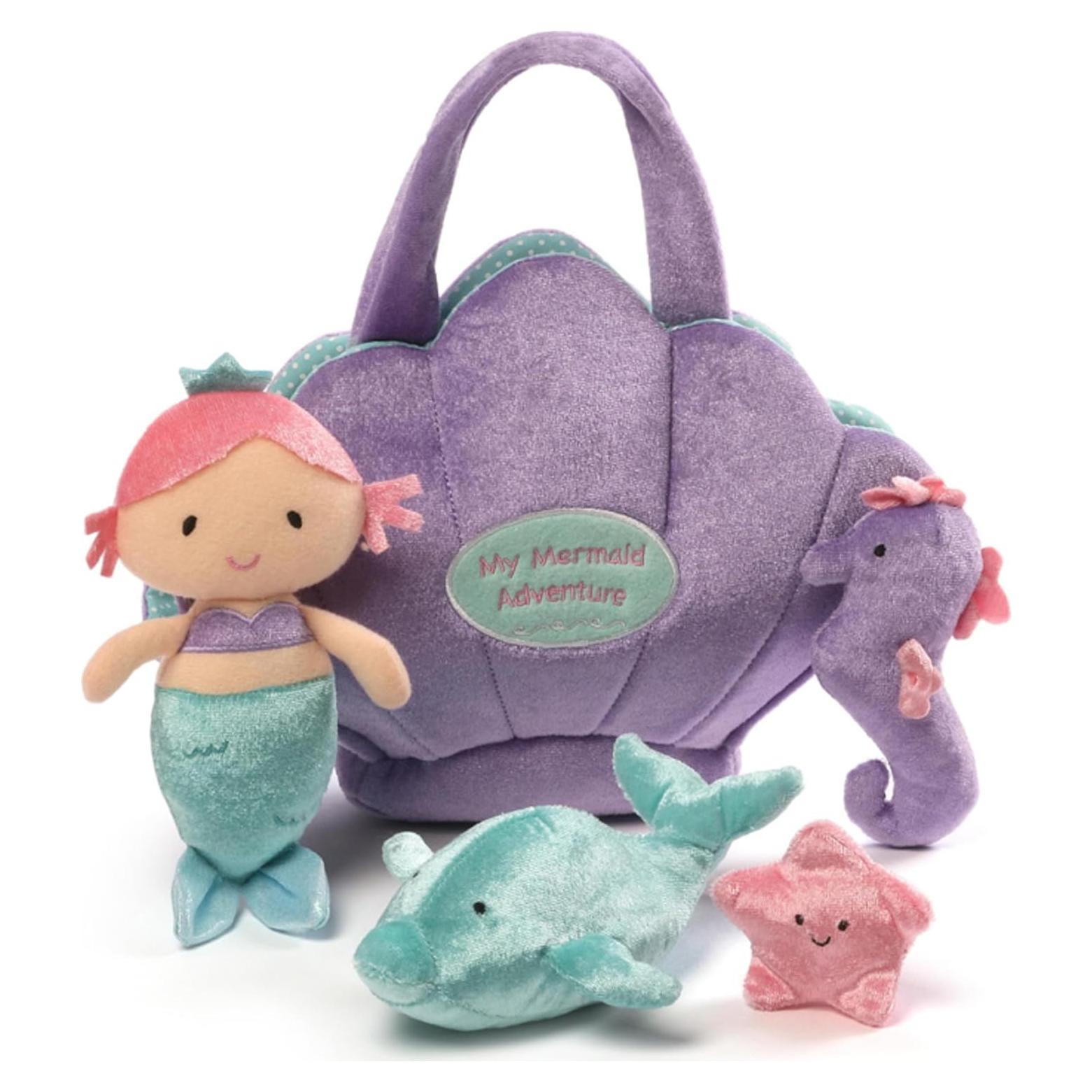 Set de Juego de Peluche Baby GUND Aventura de Sirena 5 Piezas