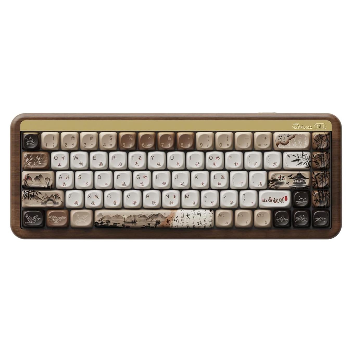 Teclado Mecánico Akko MU01 Aislamiento de Montaña 68 Teclas RGB