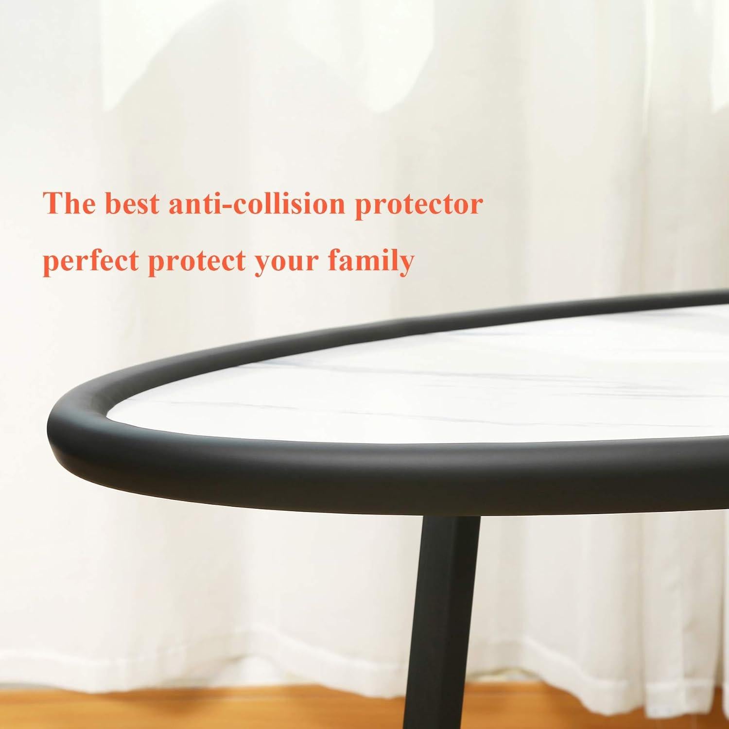 Protector de Esquinas y Bordes Furnigear 5m Negro Autoadhesivo