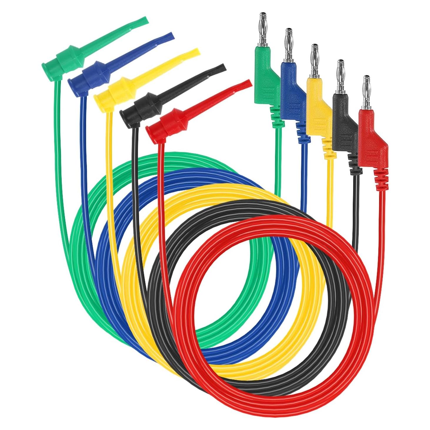 Cables de Prueba Multímetro Sumnacon 2M 500V 5A 5 Piezas