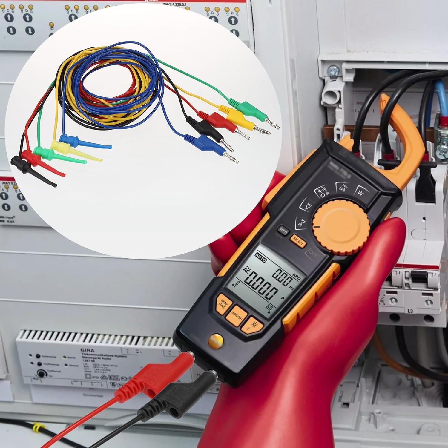 Cables de Prueba Multímetro Sumnacon 2M 500V 5A 5 Piezas