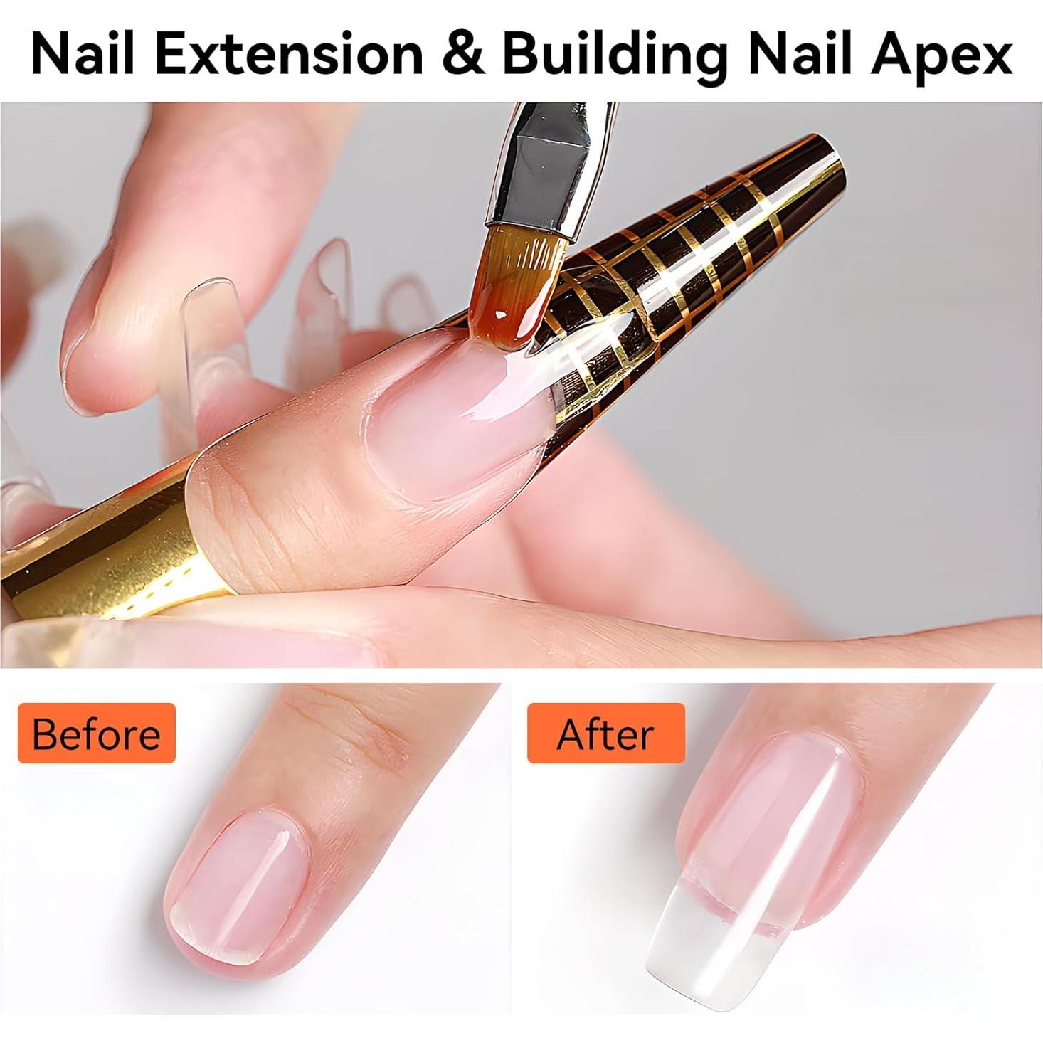 Kit de Gel Constructor Transparente Makartt 30g - Uñas Duraderas