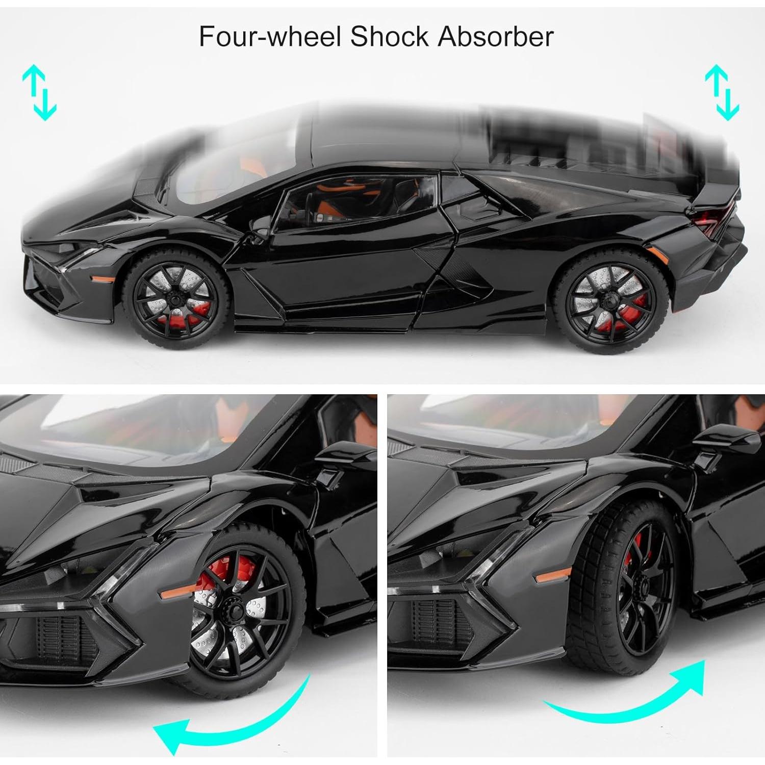 Coche de Juguete Lamborghini Reventon 1/24 con Luz y Sonido