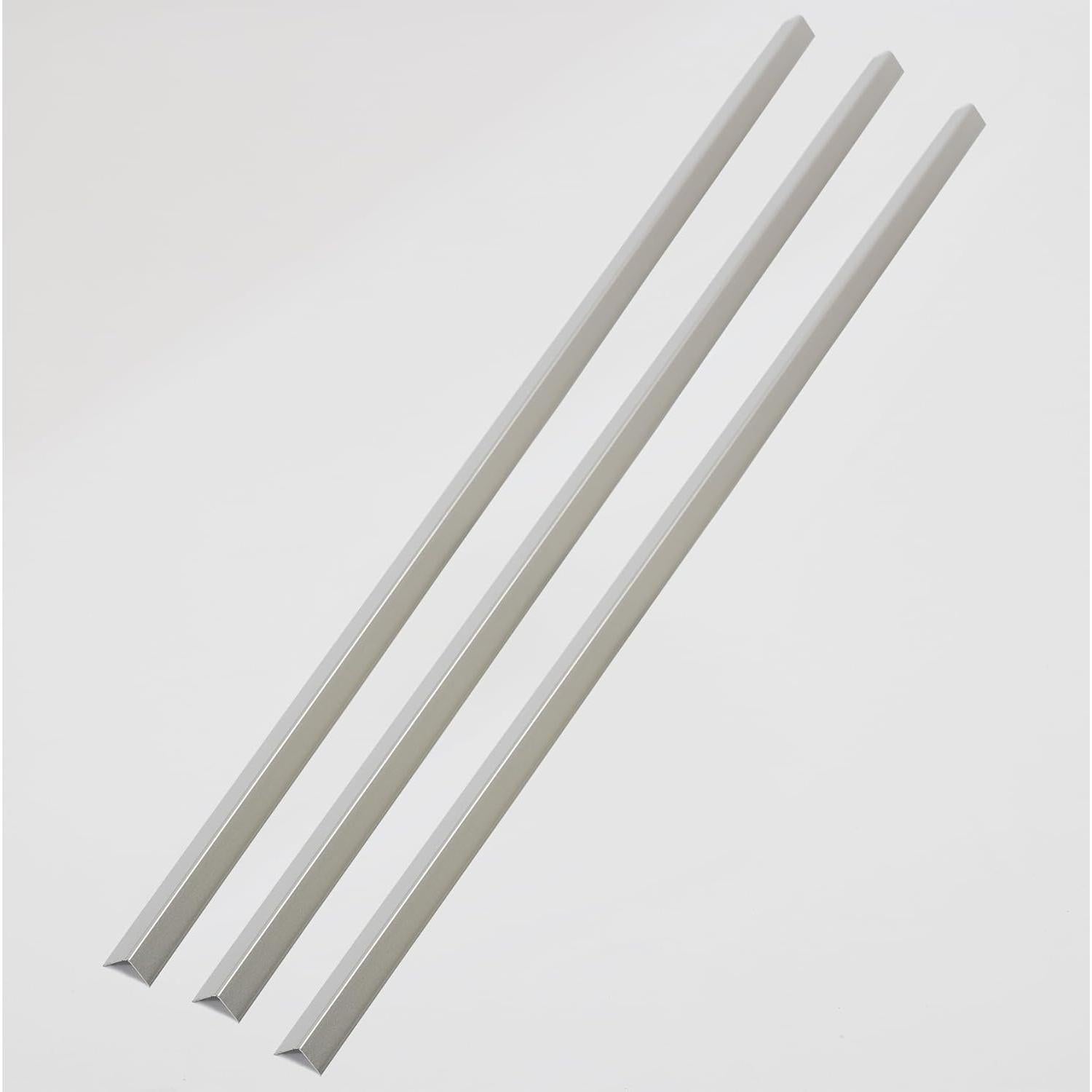 Protectores de Esquinas de Aluminio Coengwui 3Pcs 0.88m Plata Mate