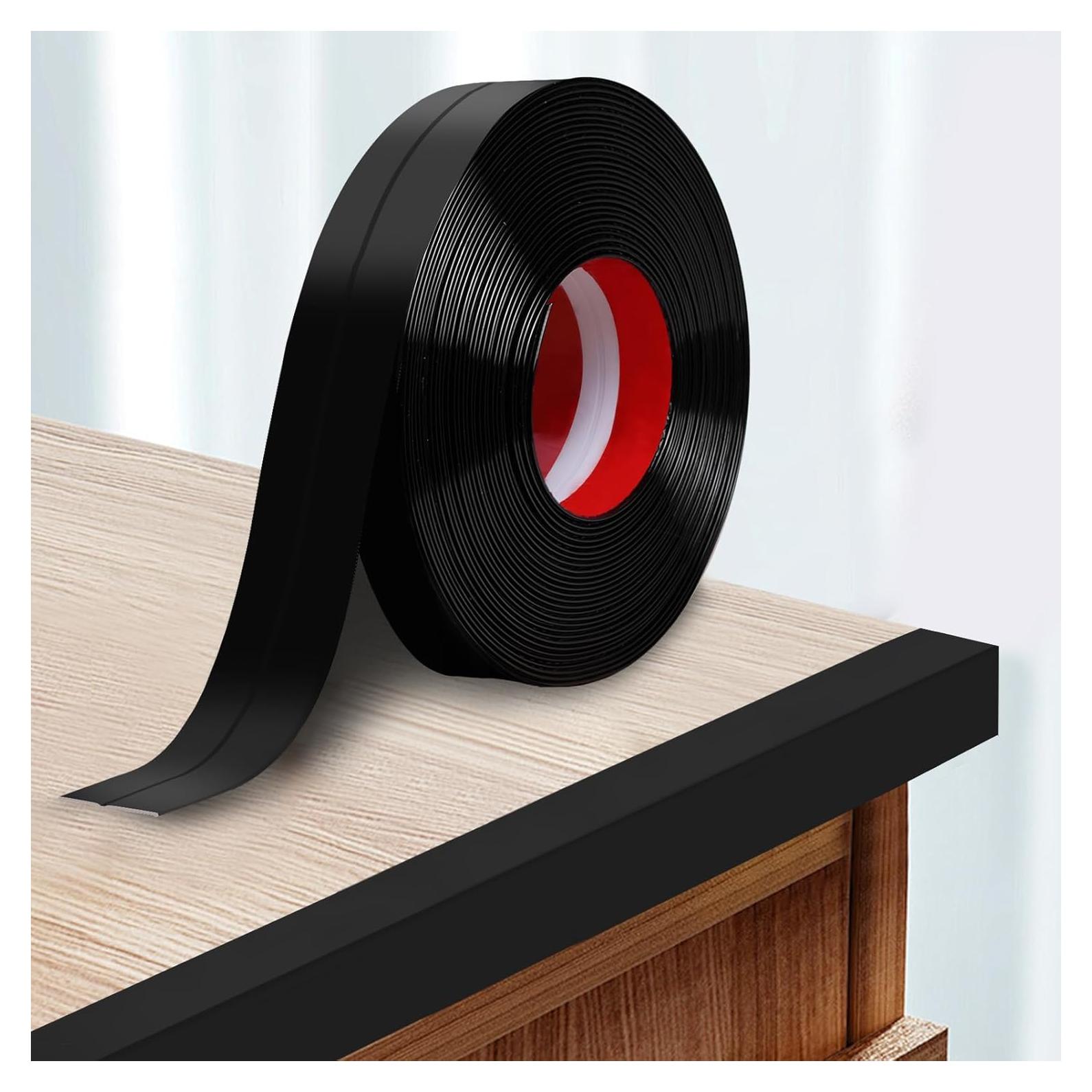 Protector de Esquina Autoadhesivo Storystore 4.06 cm x 3.96 m Negro