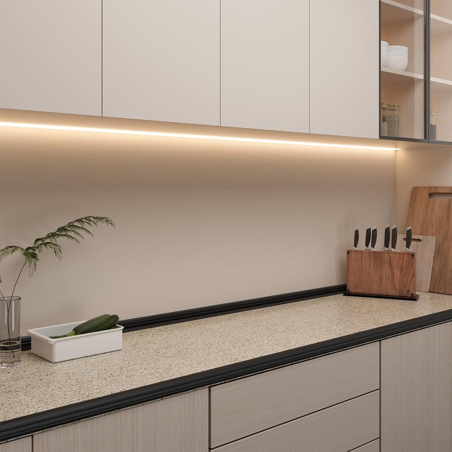 Protector de esquina Duzzy 3.2m autoadhesivo flexible negro