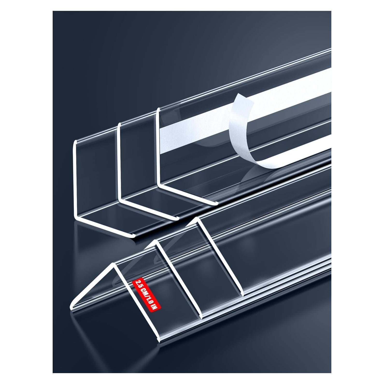 Protectores de Esquinas Transparentes Frychee 6PCS 91.44x2.54cm