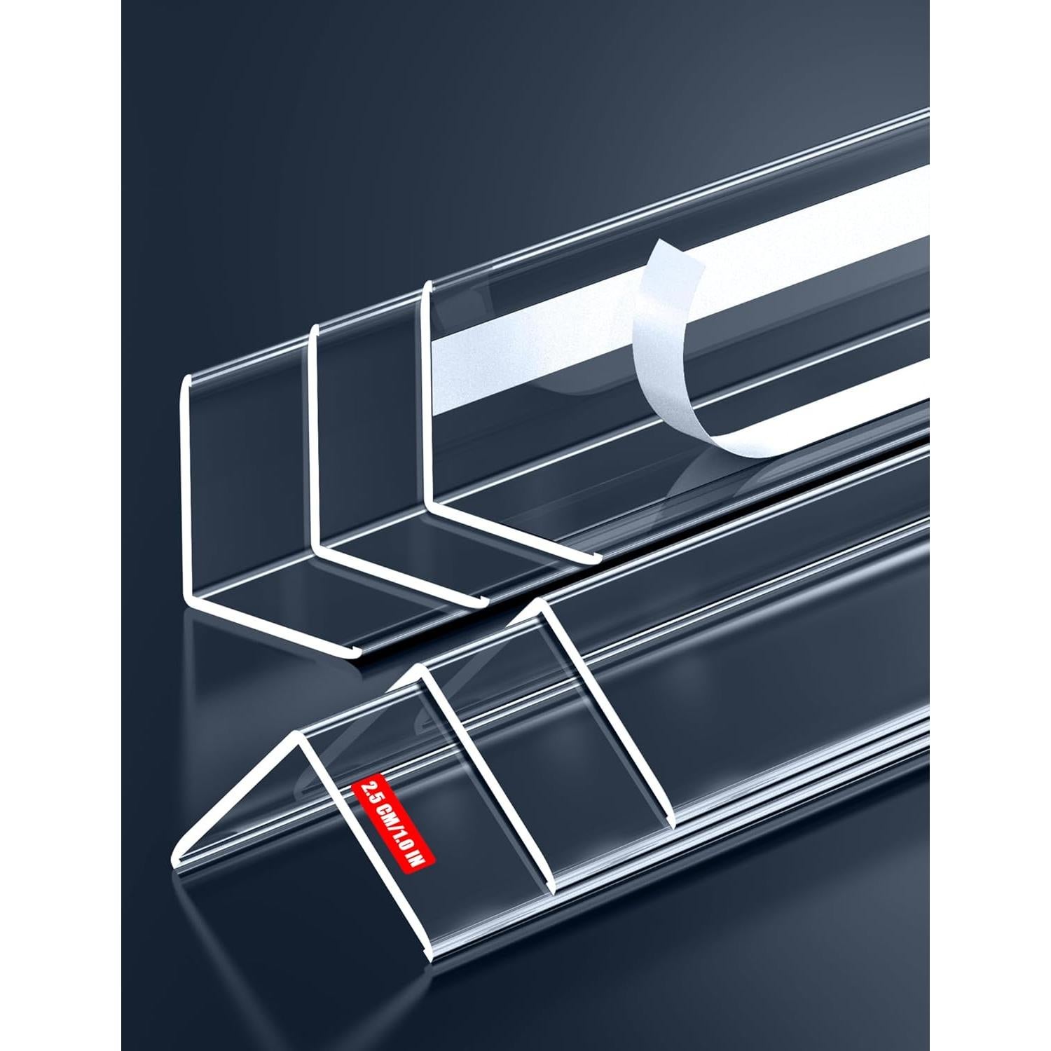 Protectores de Esquinas Transparentes Frychee 6PCS 91.44x2.54cm