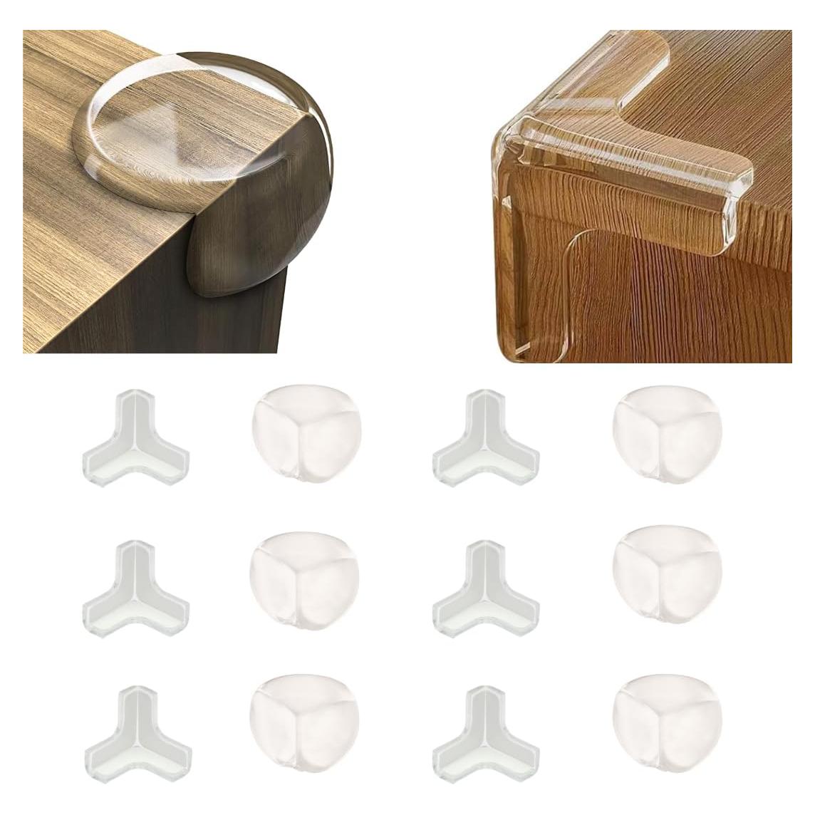 Protectores de Esquinas para Bebés VYNZO - 12 Piezas Silicona