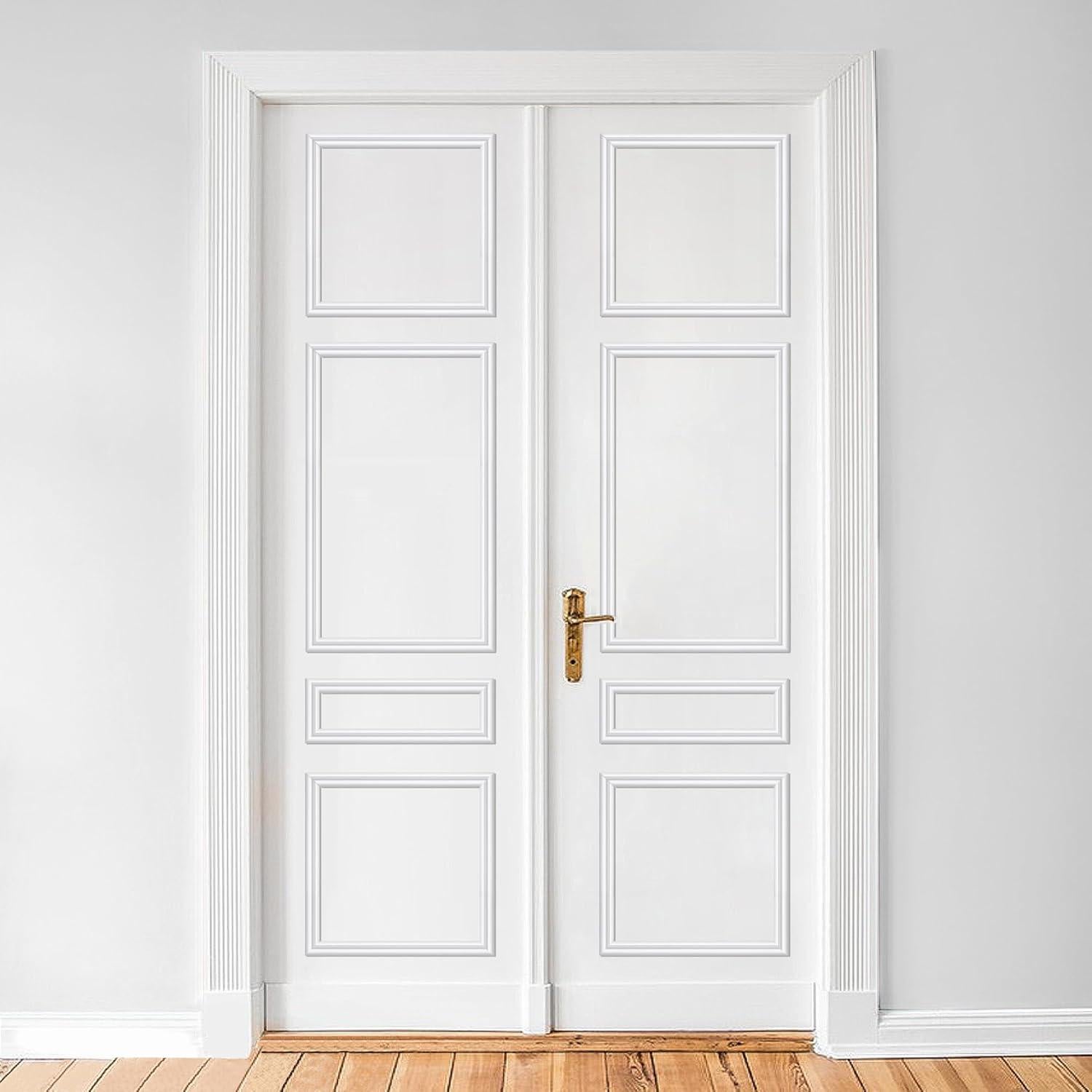 Moldura de Decoración de Pared Autoadhesiva moonoom 20 pies