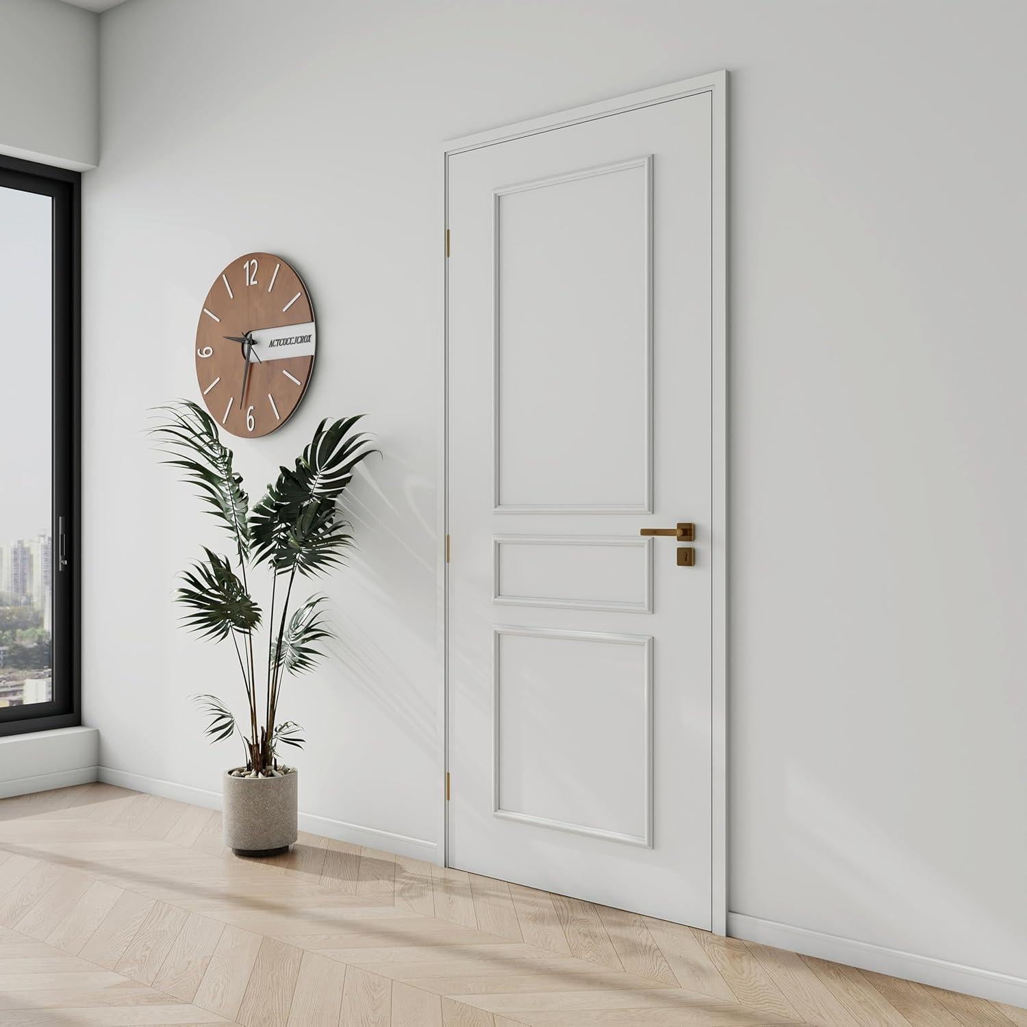 Kit de Molduras Autoadhesivas para Puertas Colingmill 14 Piezas