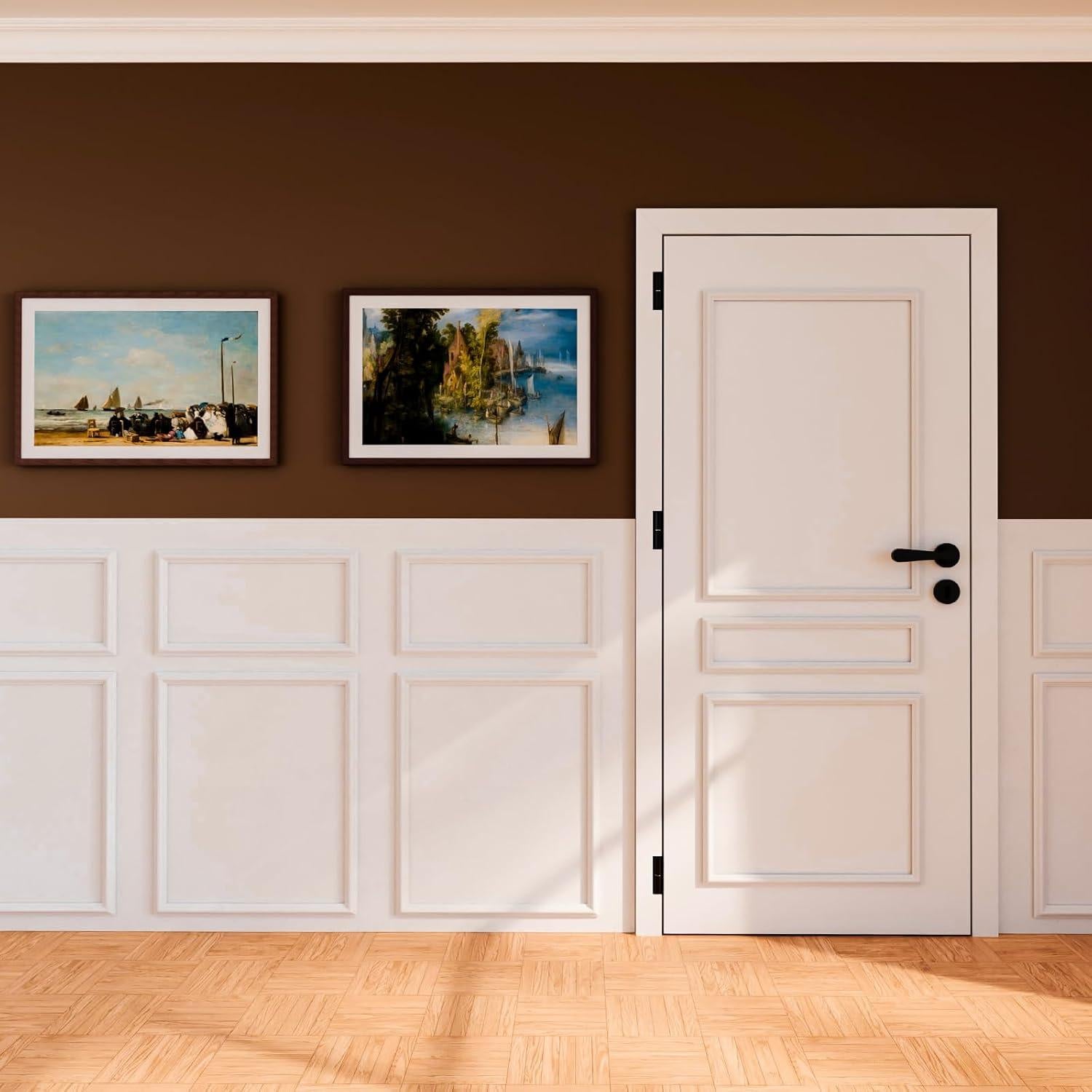 Kit de Molduras Autoadhesivas para Puertas Colingmill 14 Piezas