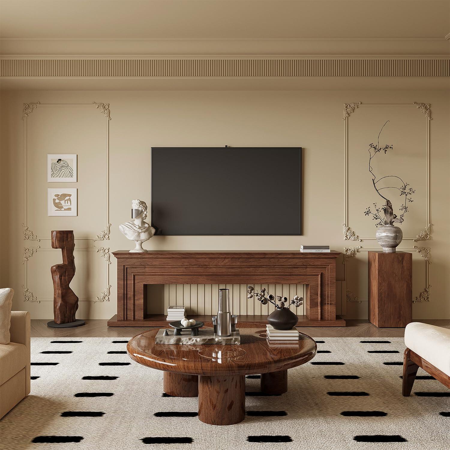 Kit de Molduras de Pared Premontadas YU LI 3DH 8 Esquinas Blancas