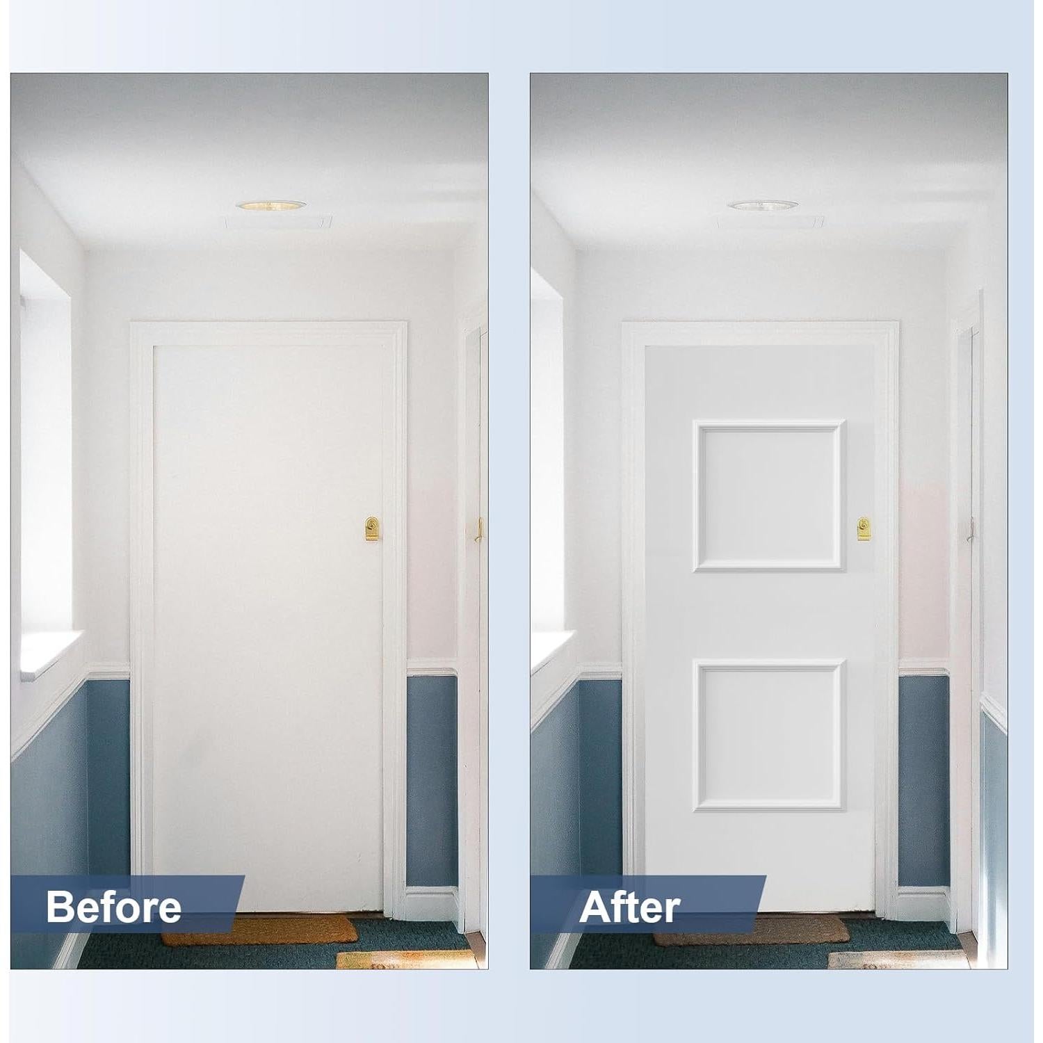 Kit de Moldura de Pared Autoadhesiva NeatiEase 2 Set 50.8x50.8cm