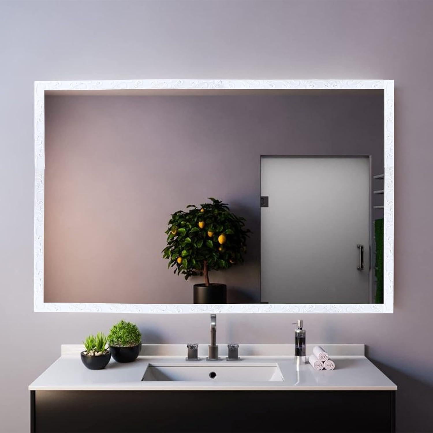 Moldura autoadhesiva Gaahing 5m x 2.54cm PVC impermeable