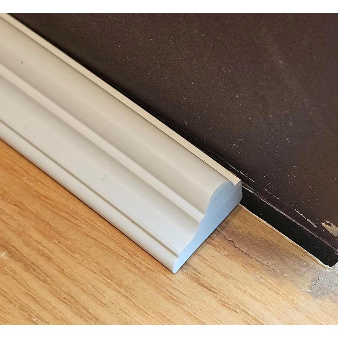 Moldura de Pared Autoadhesiva Maydos 1.5cm x 3m Blanca