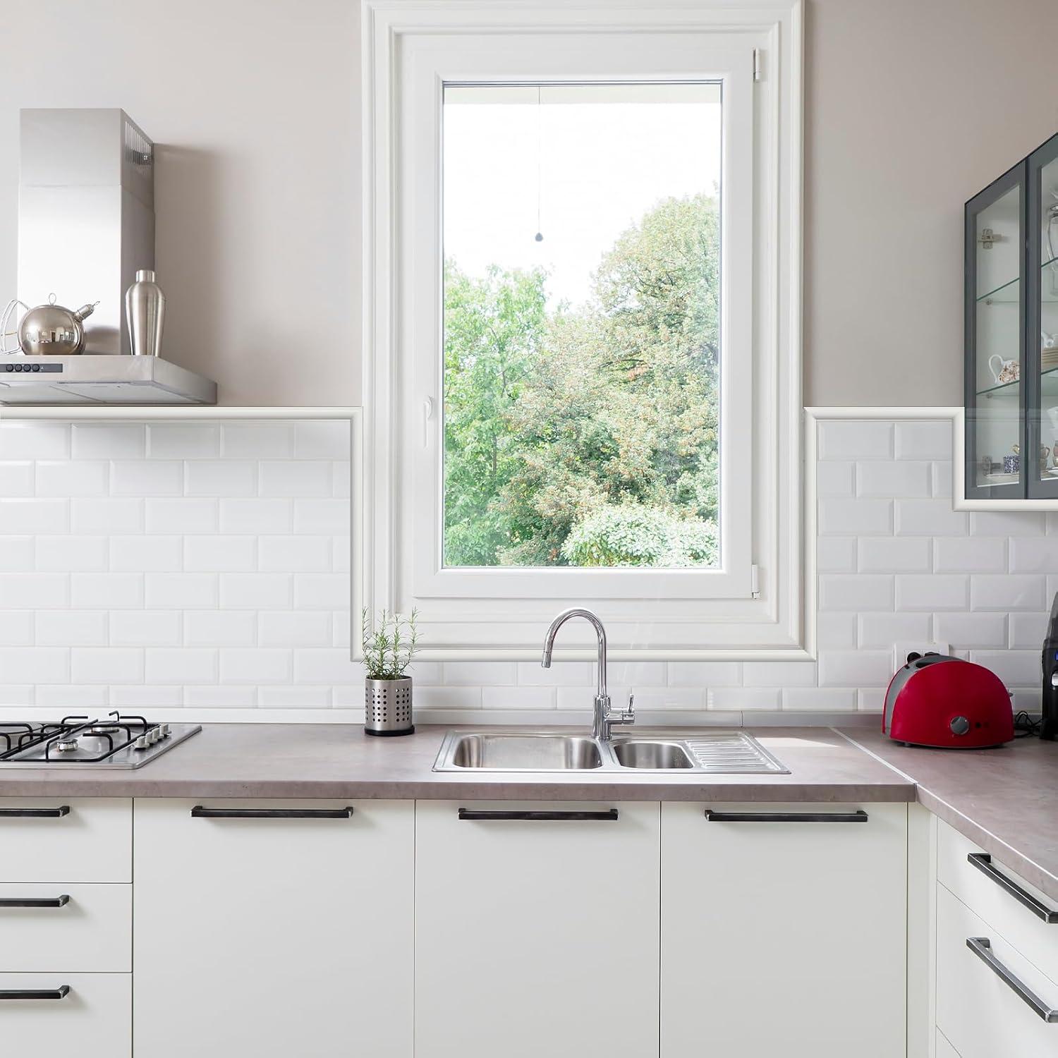 Sello de Aislamiento Draourness 6 m Blanco para Puertas y Ventanas