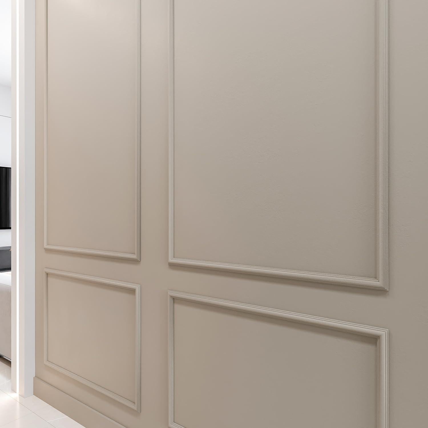 Kit de Molduras de Pared Birdeco 61x122 cm Resistente a Humedad