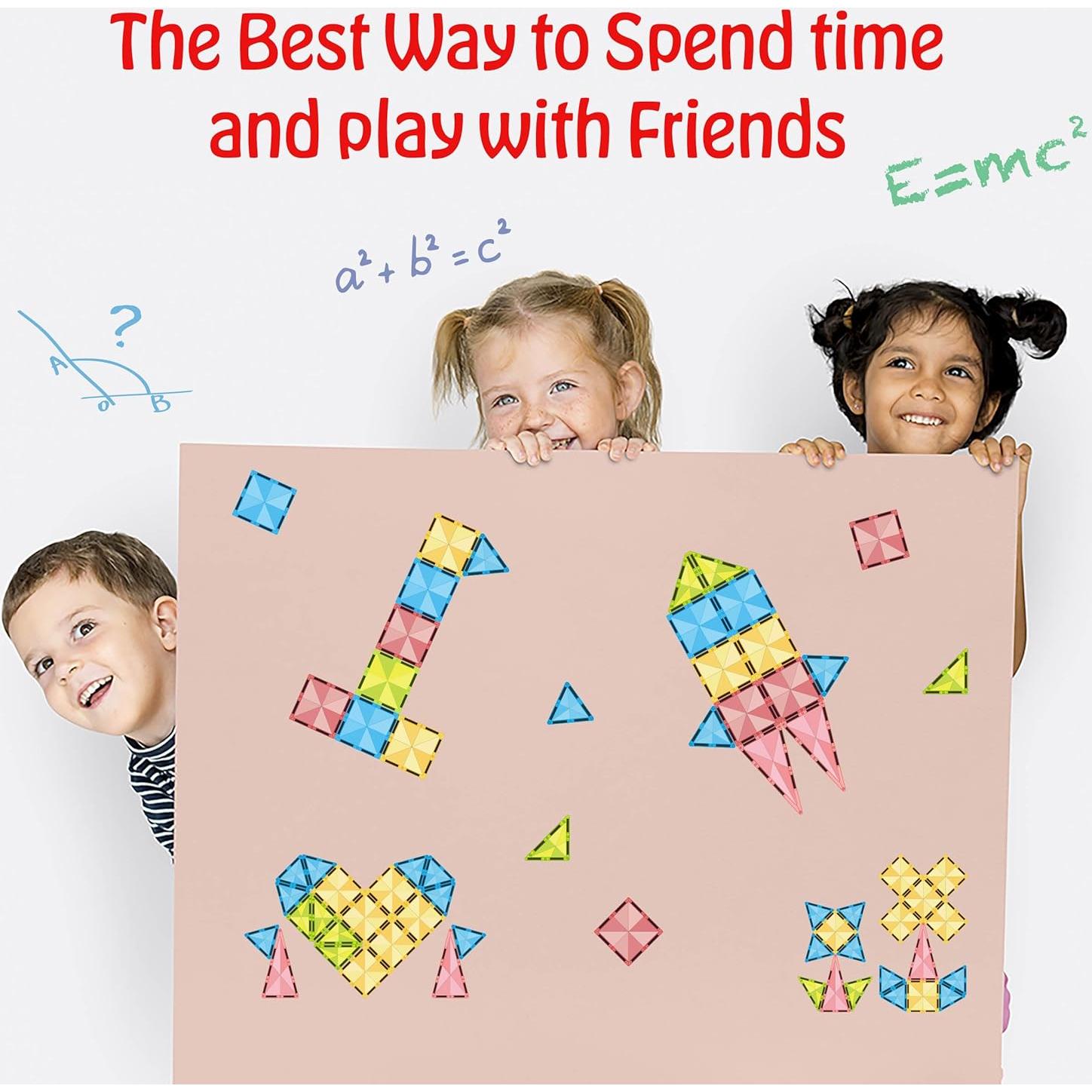 Bloques de Construcción Magnéticos PicassoTiles 24 Piezas Viaje