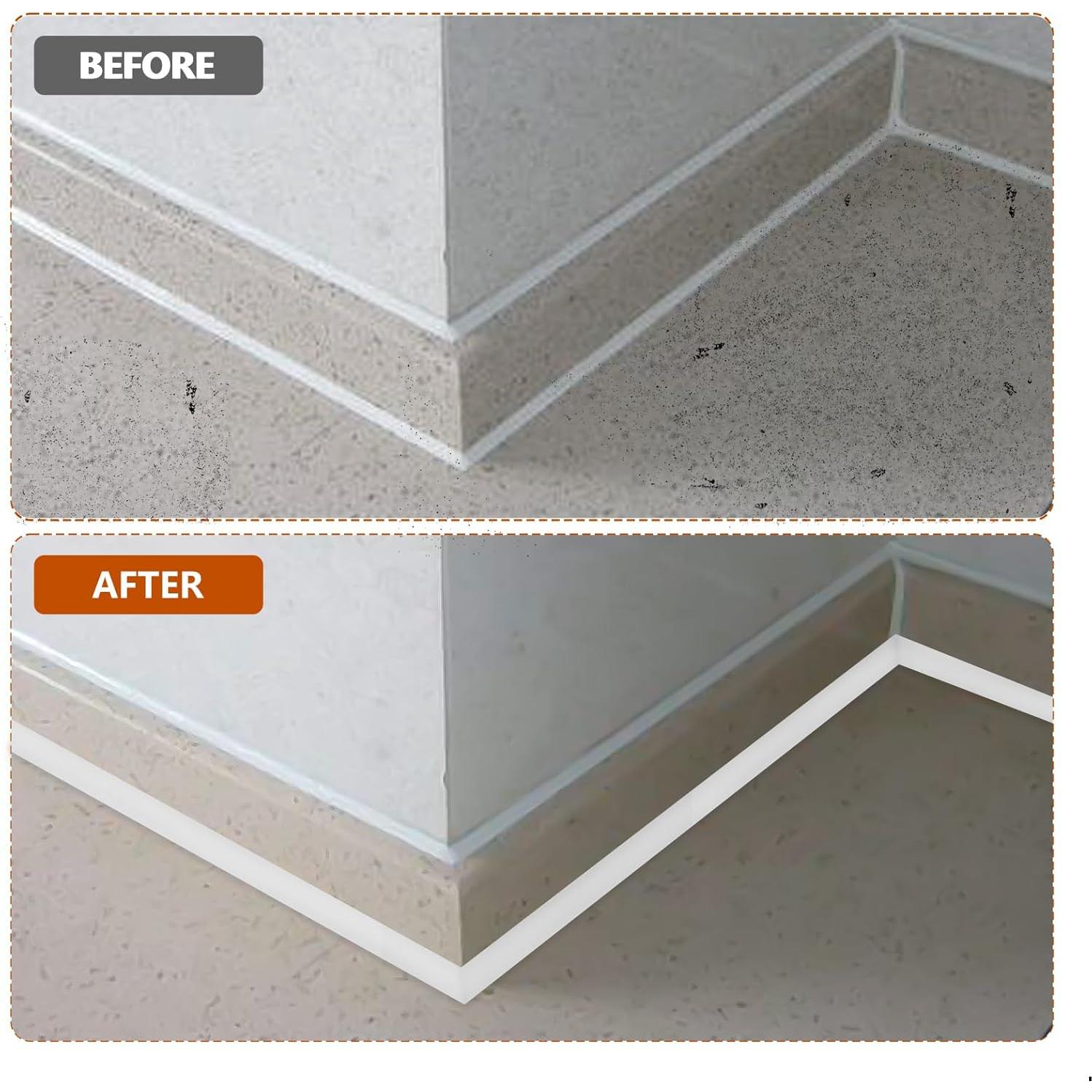 Moldura Cuarterona Flexible Langierspur 397.18 cm Blanca