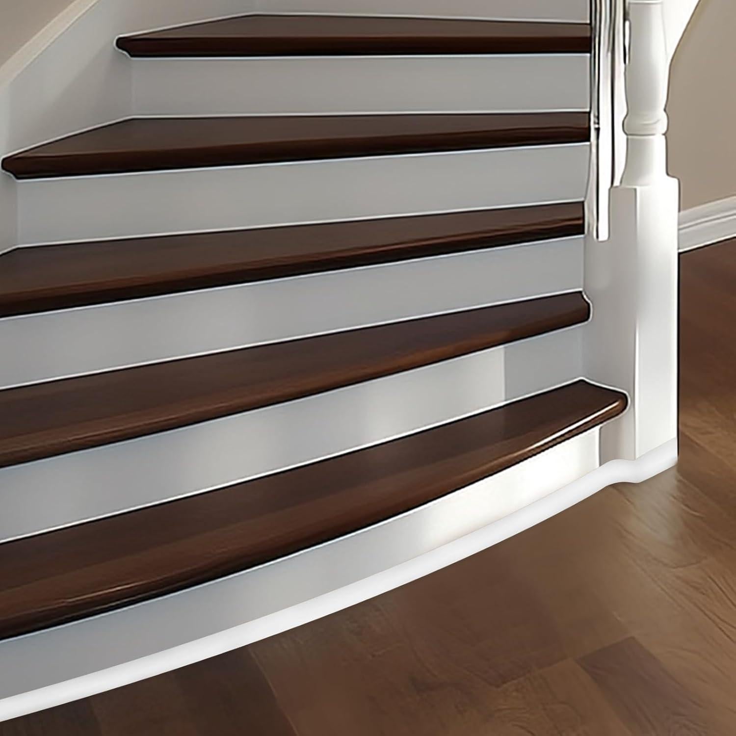 Moldura Cuarterona Flexible Langierspur 397.18 cm Blanca