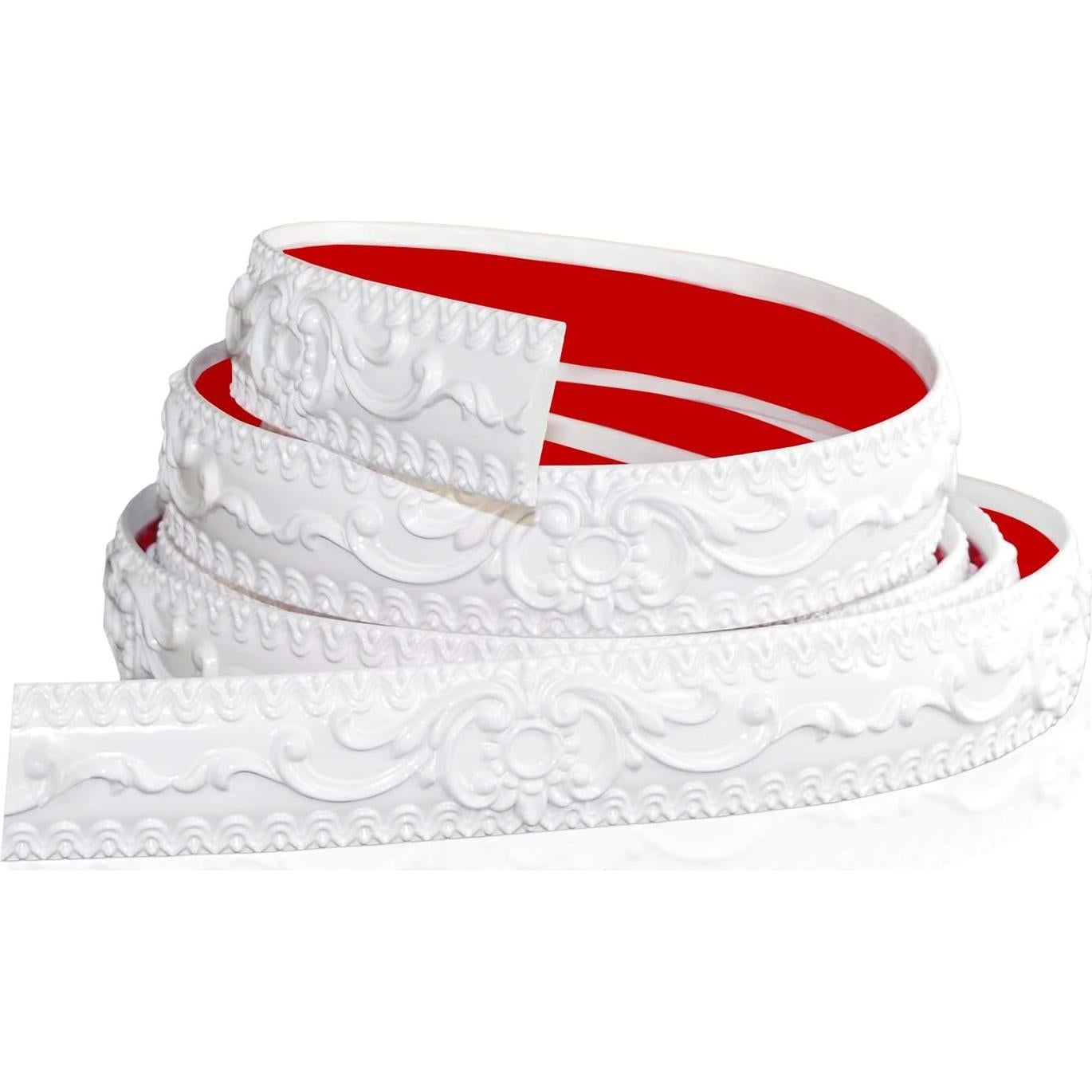 Moldura Flexible Autoadhesiva NeatiEase 5m Impermeable Blanco