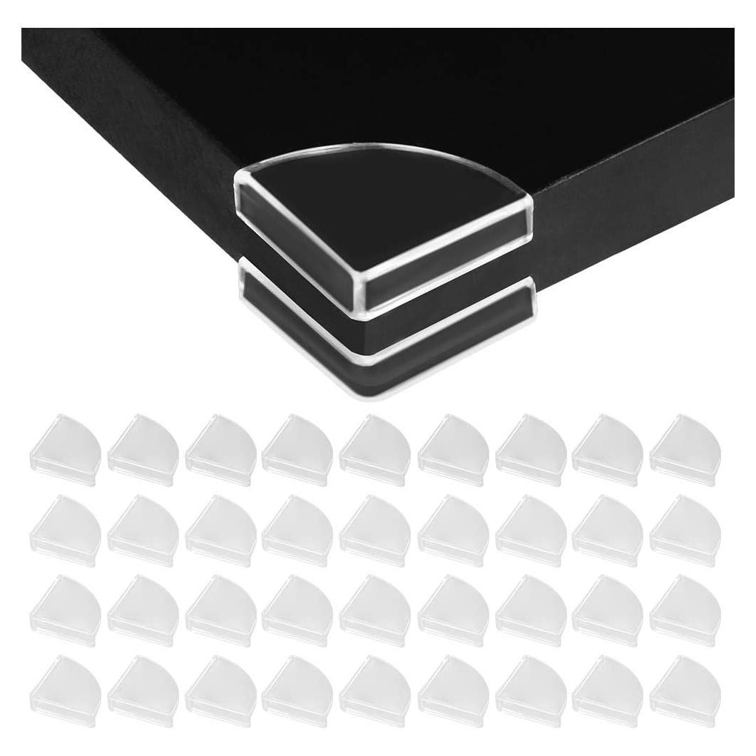 36 Protectores de Esquinas Transparentes Tomorotec para Bebés