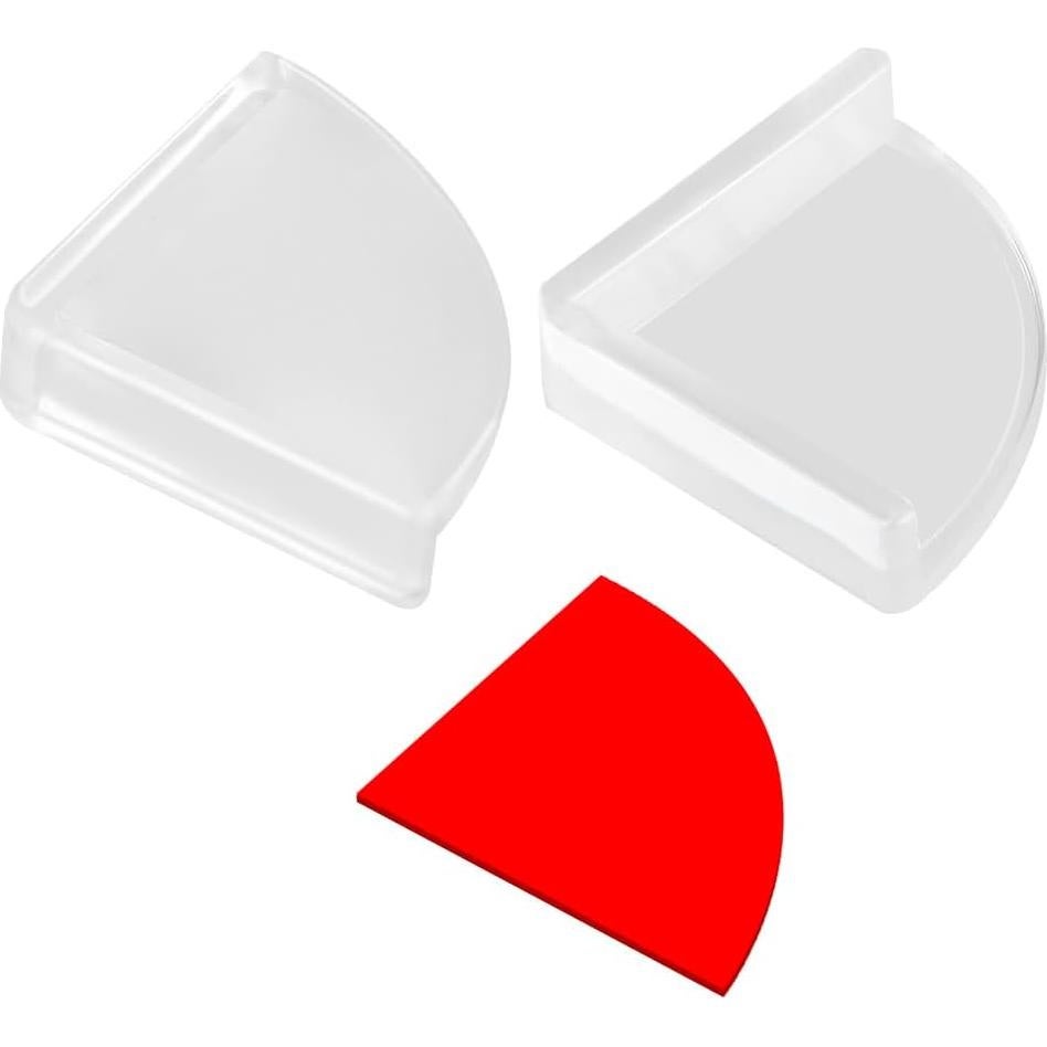 36 Protectores de Esquinas Transparentes Tomorotec para Bebés