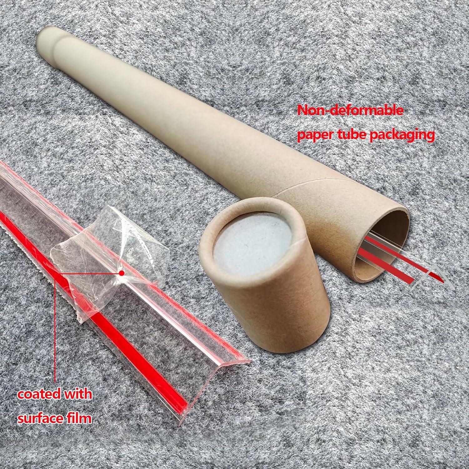 Protectores de Esquinas Transparentes Awvob 80cm - 4 Piezas