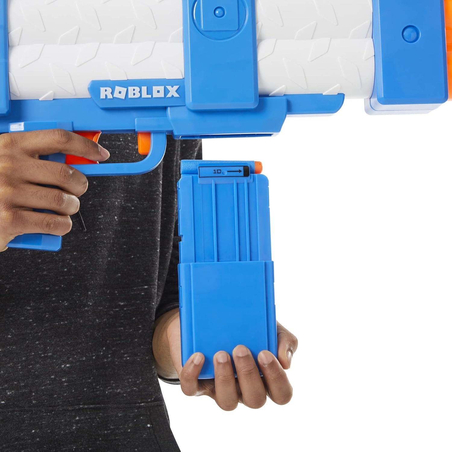 Blaster Nerf Roblox Arsenal Pulse Laser Motorizado 10 Dardos
