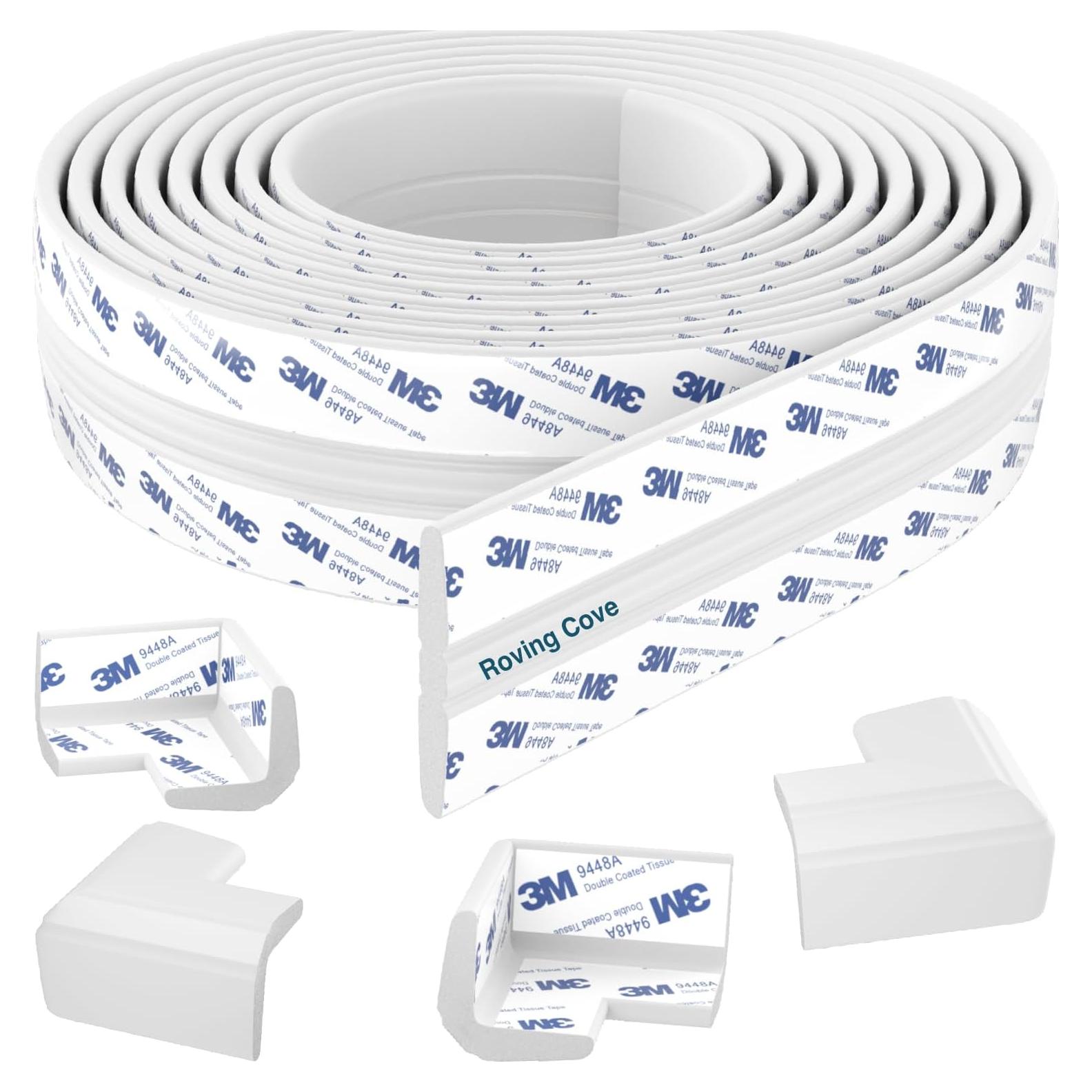 Protector de Esquinas Roving Cove Clásico 4 Esquinas 15 pies Blanco