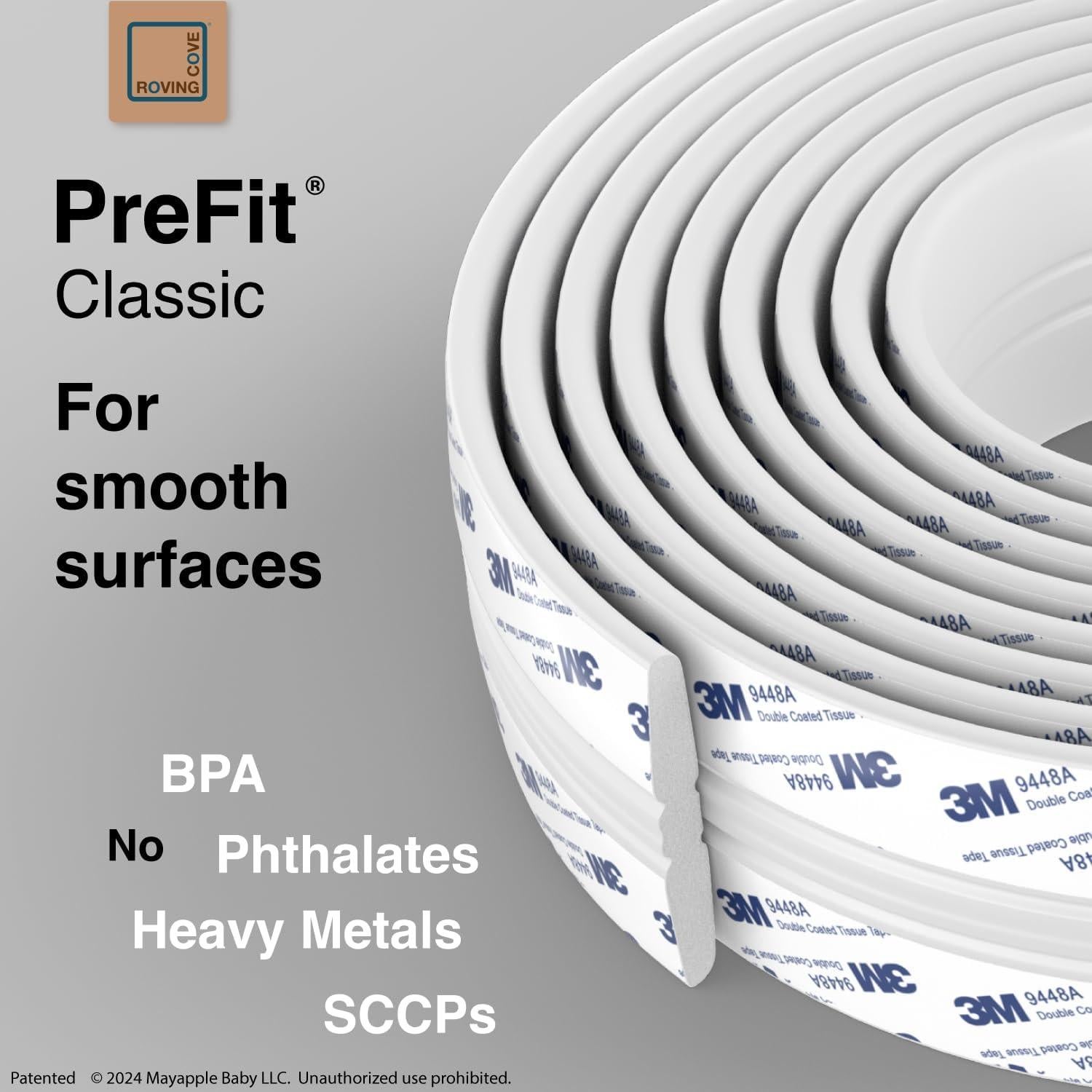 Protector de Esquinas Roving Cove Clásico 4 Esquinas 15 pies Blanco