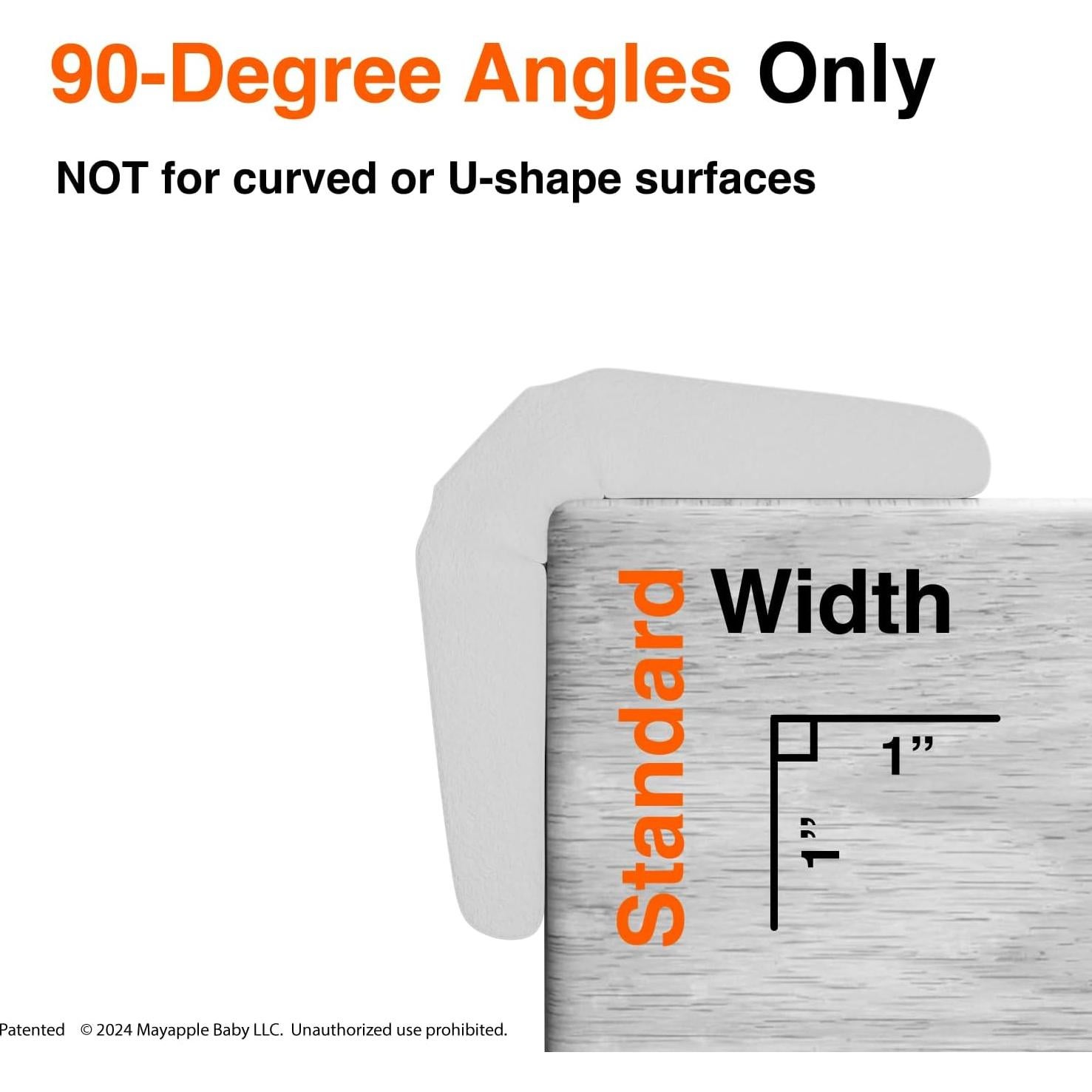 Protector de Esquinas Roving Cove Clásico 4 Esquinas 15 pies Blanco