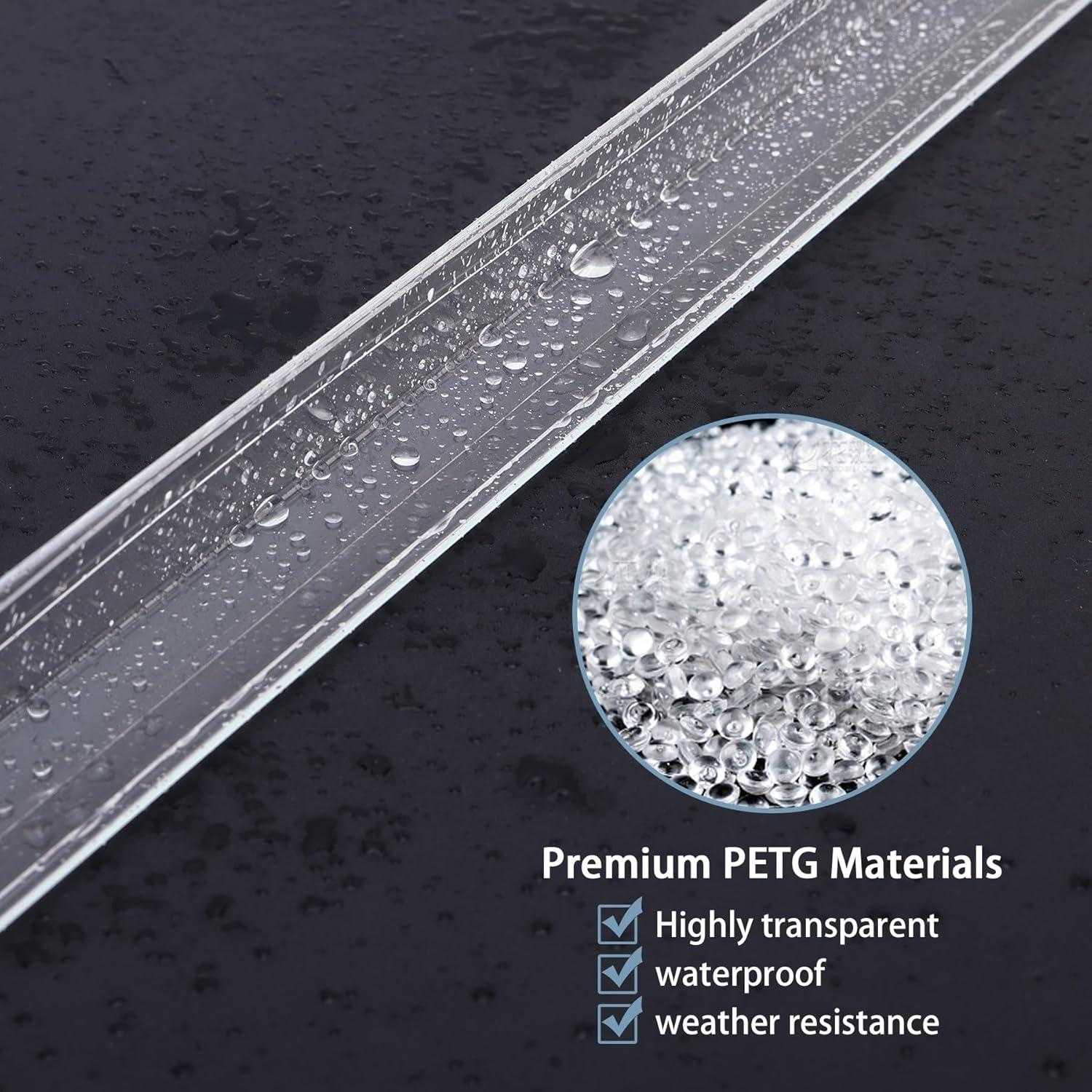 Protectores de Esquinas Taaizau 90cm x 5cm 2pcs Transparentes