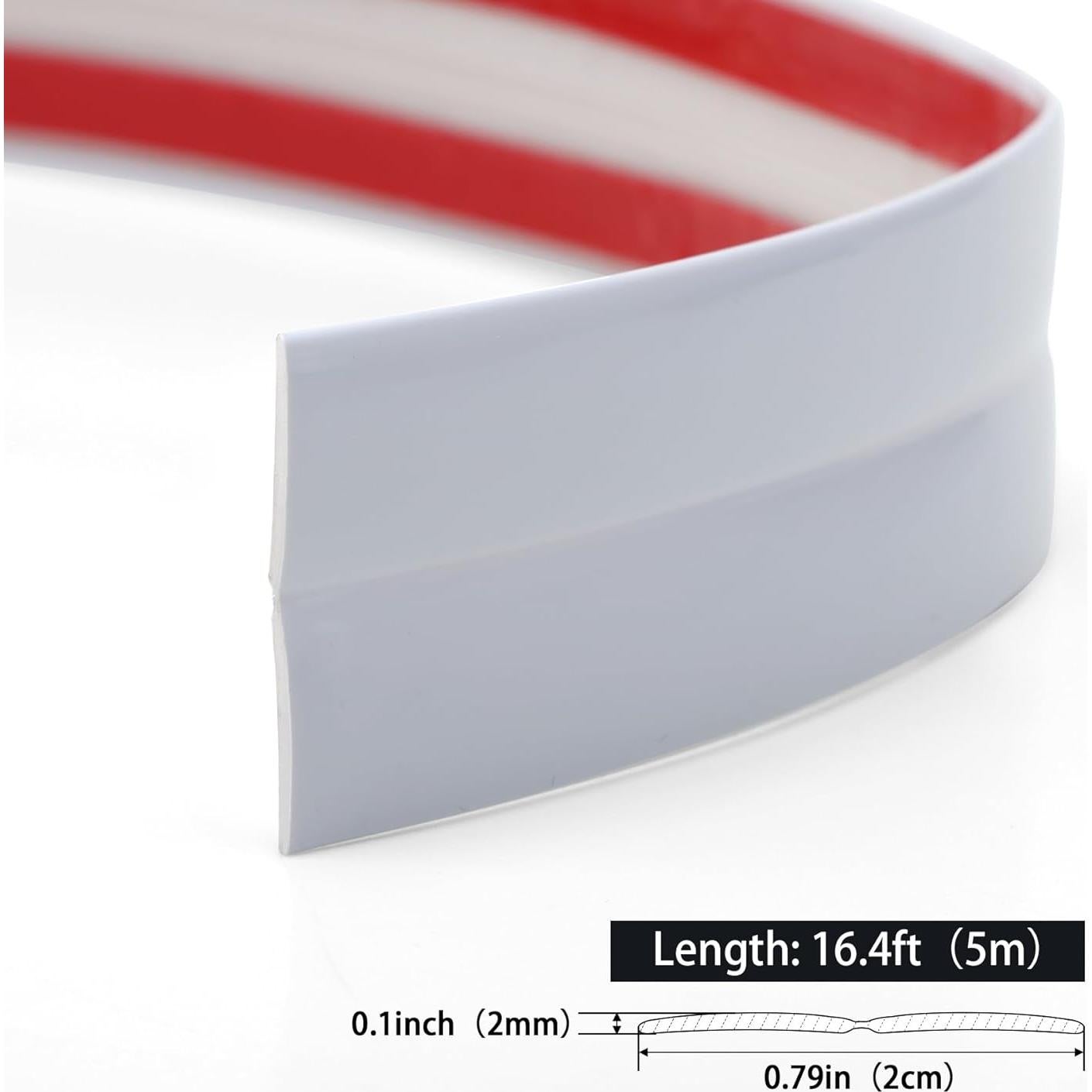 Moldura Multifuncional Autoadhesiva Hungbak 5m x 2cm Blanco