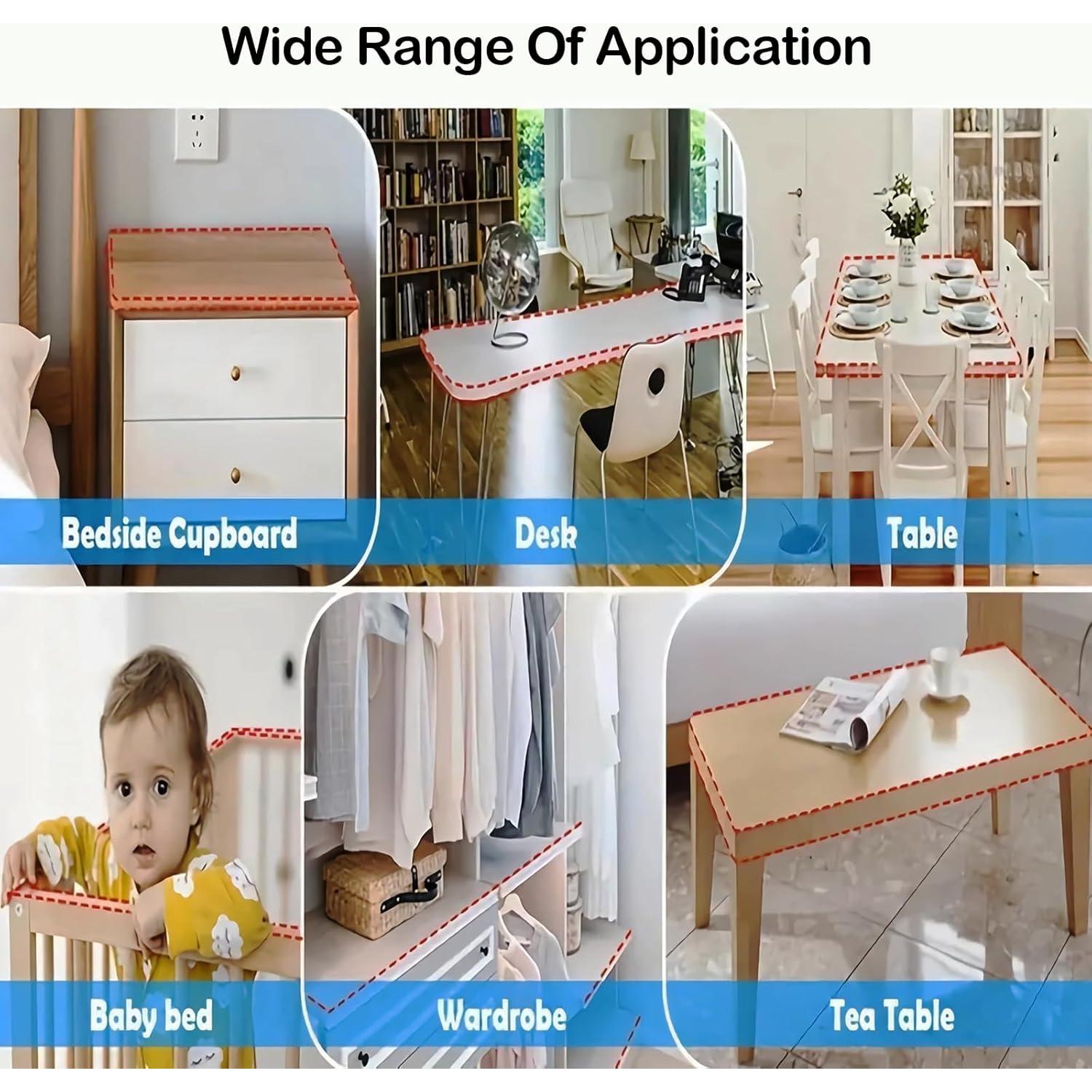 Protector de Esquinas para Bebés MOYONTE 2m Transparente Silicona