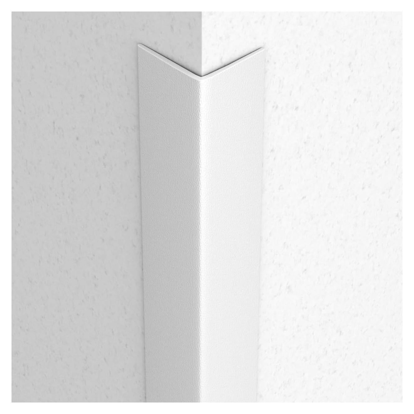 Protector de Esquinas Autoadhesivo Pro Flex - 6 Piezas Blanco