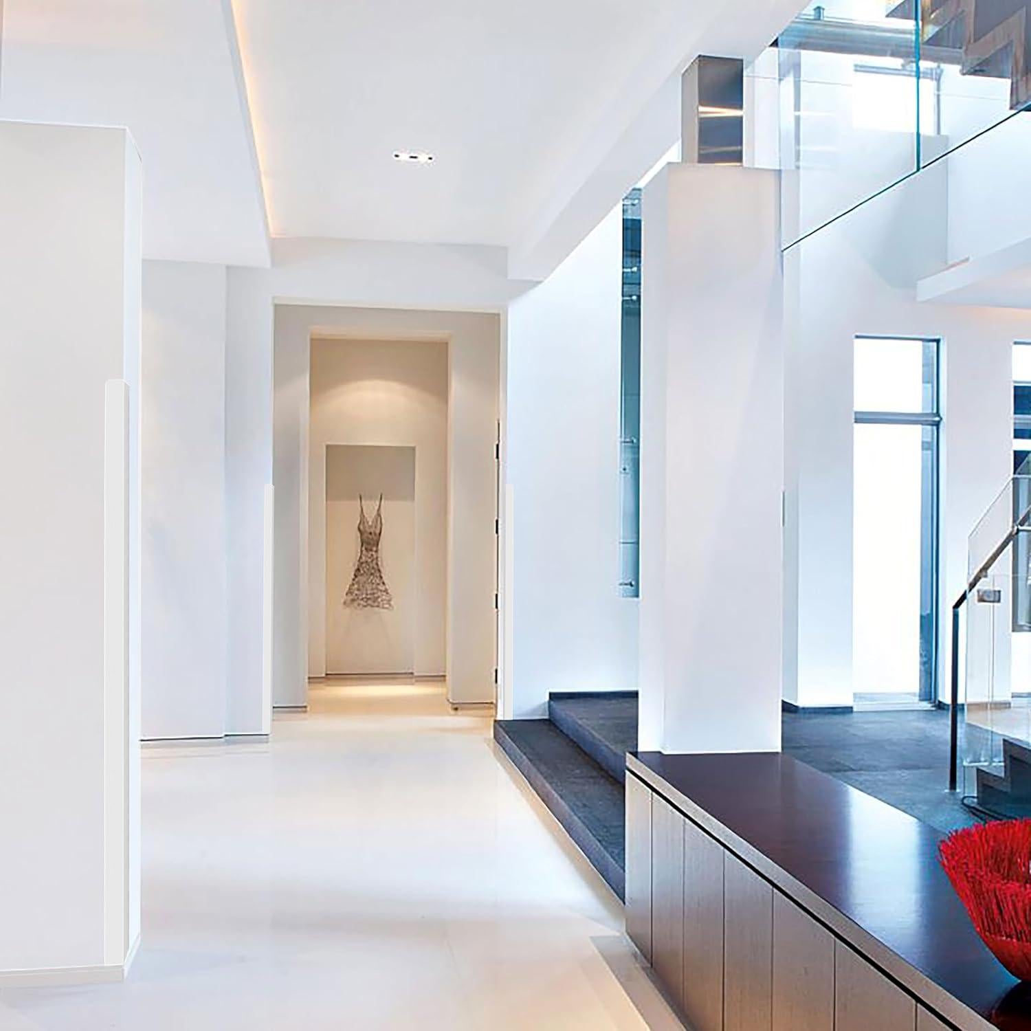 Protector de Esquinas Autoadhesivo Pro Flex - 6 Piezas Blanco