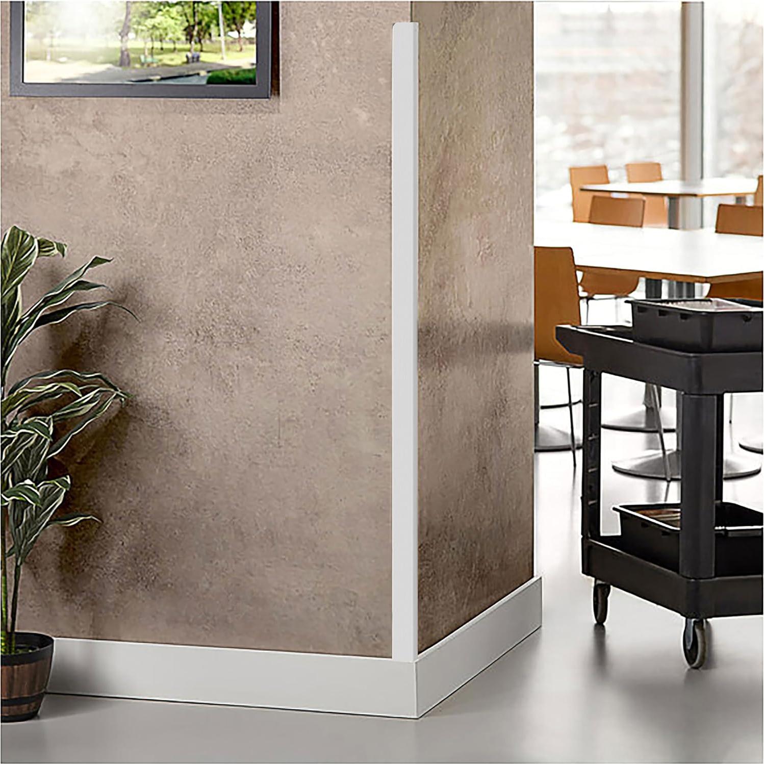 Protector de Esquinas Autoadhesivo Pro Flex - 6 Piezas Blanco