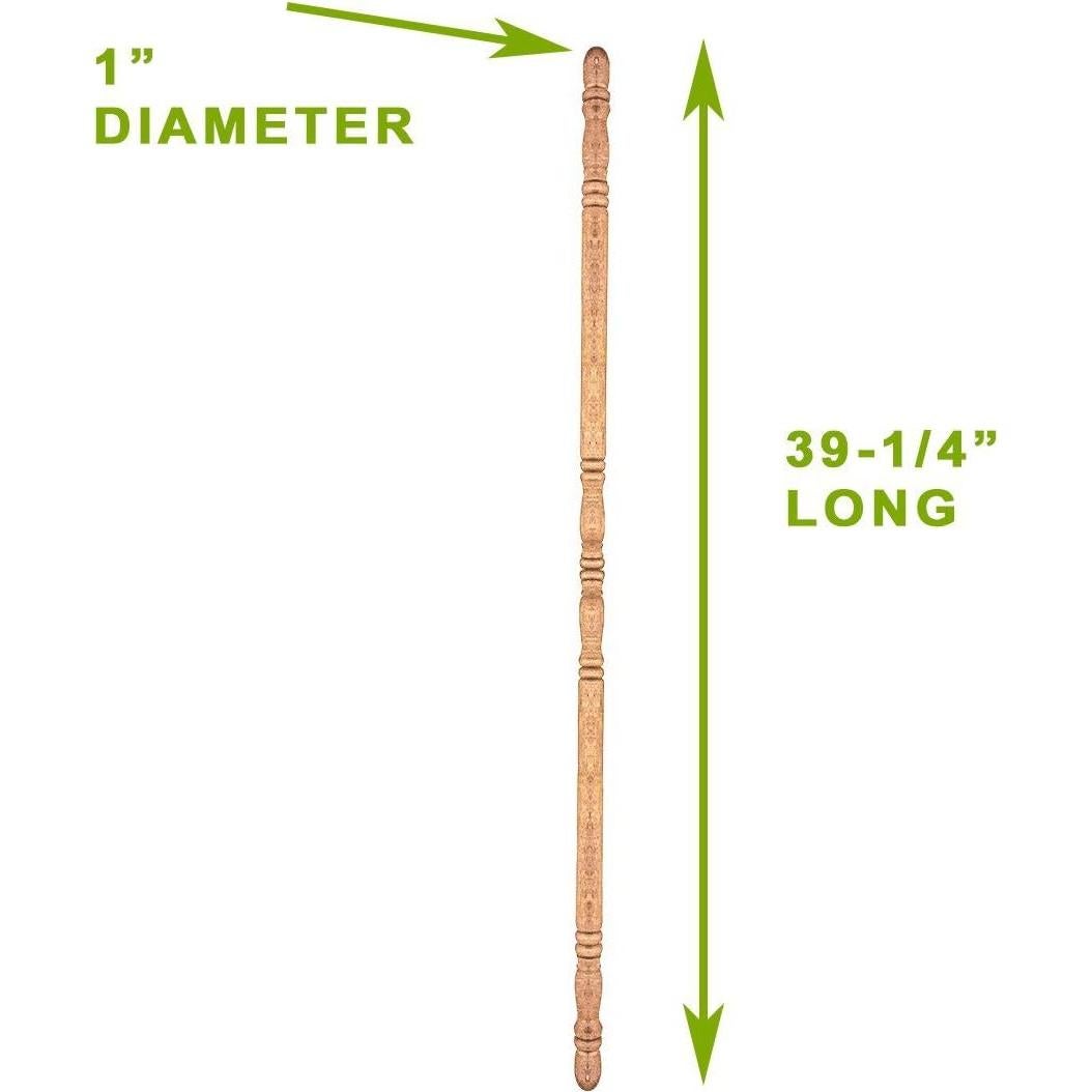 Protectores de Esquinas de Madera de Haya Renovators Supply - Paquete de 5