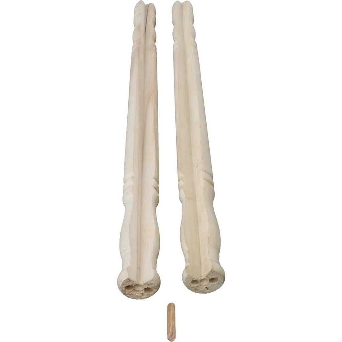 Protectores de Esquinas de Madera de Haya Renovators Supply - Paquete de 5