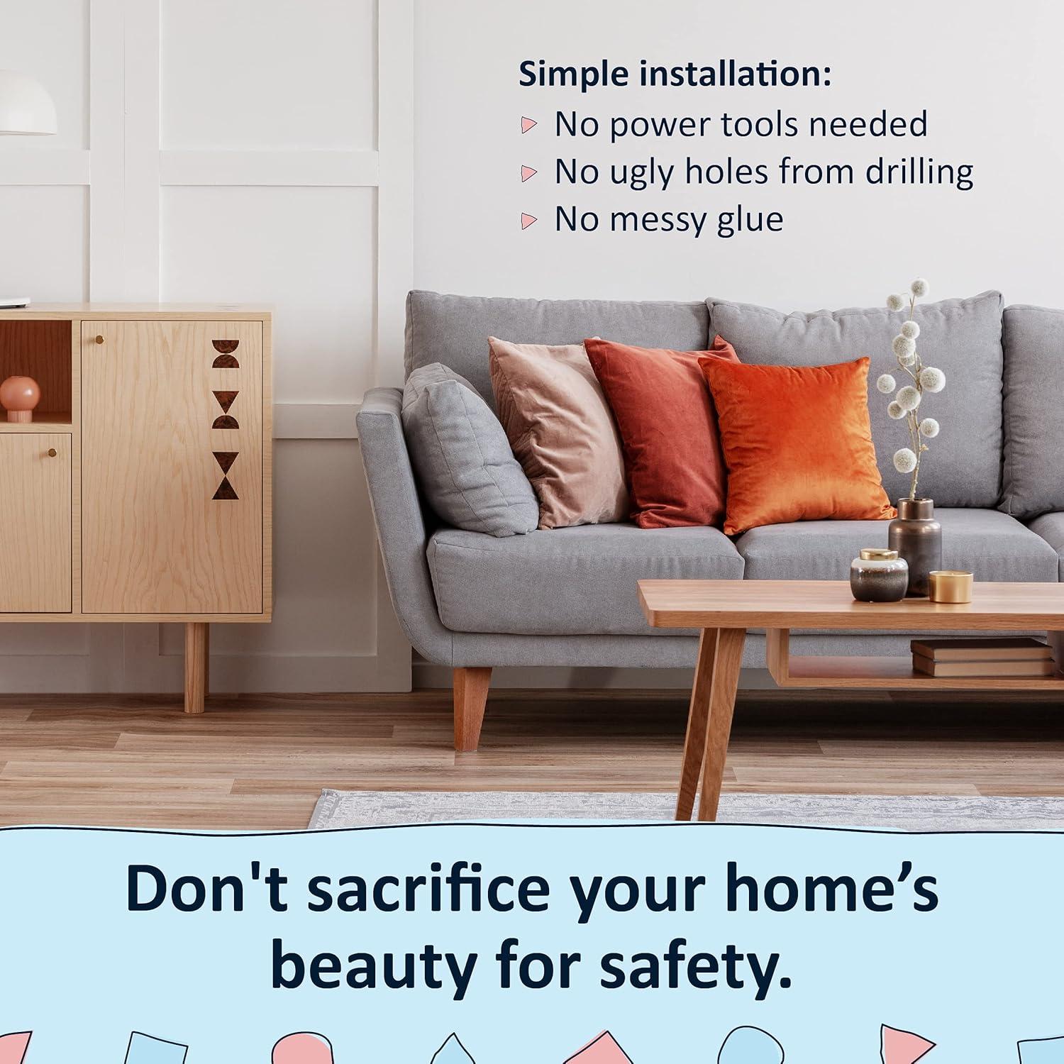 Protectores de Esquinas Bebé Earth Transparentes - 12 Piezas