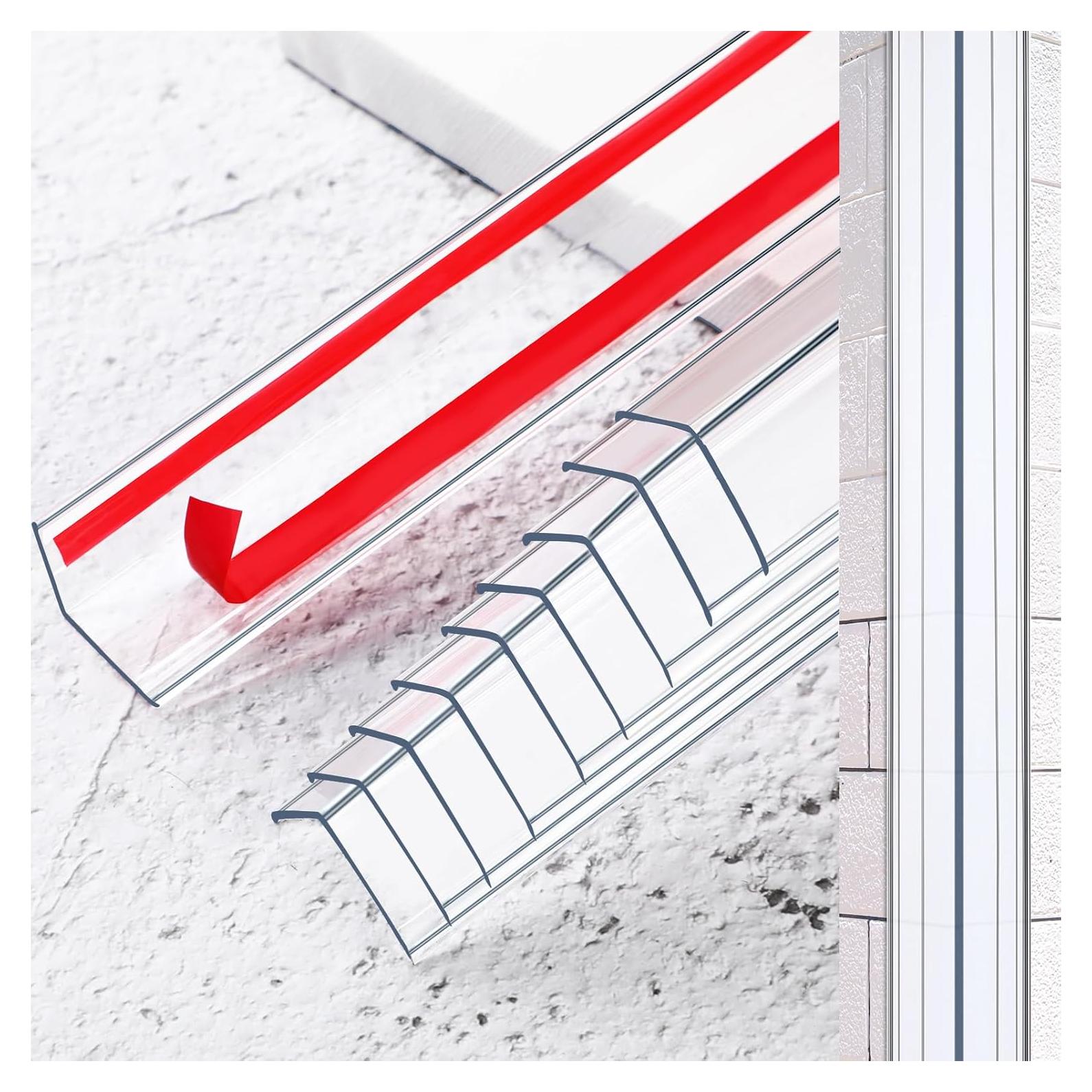 Protector de esquina autoadhesivo Beeveer 120 cm x 3 cm - 10 piezas