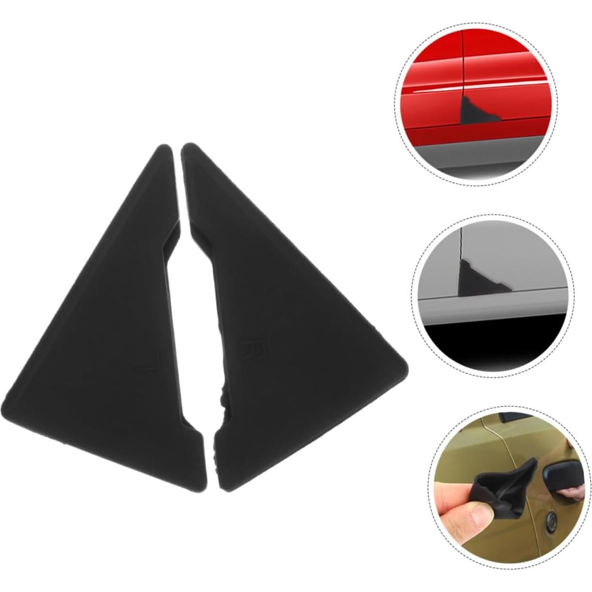 ABOOFAN Protector de Bordes de Puerta de Automóvil 6 Pcs Silicona