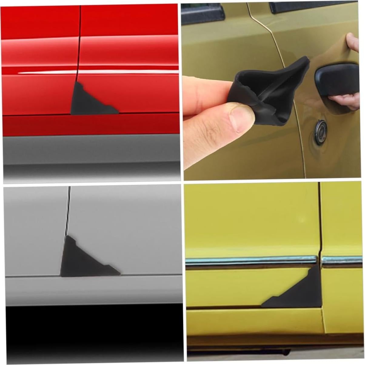 ABOOFAN Protector de Bordes de Puerta de Automóvil 6 Pcs Silicona