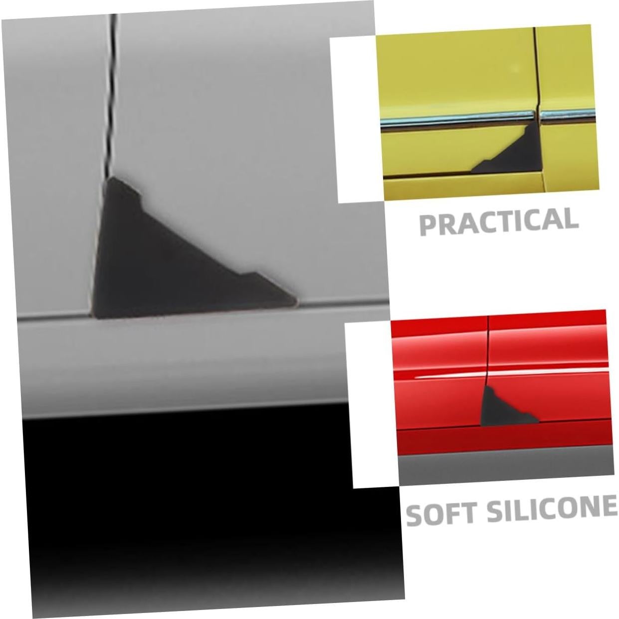 ABOOFAN Protector de Bordes de Puerta de Automóvil 6 Pcs Silicona